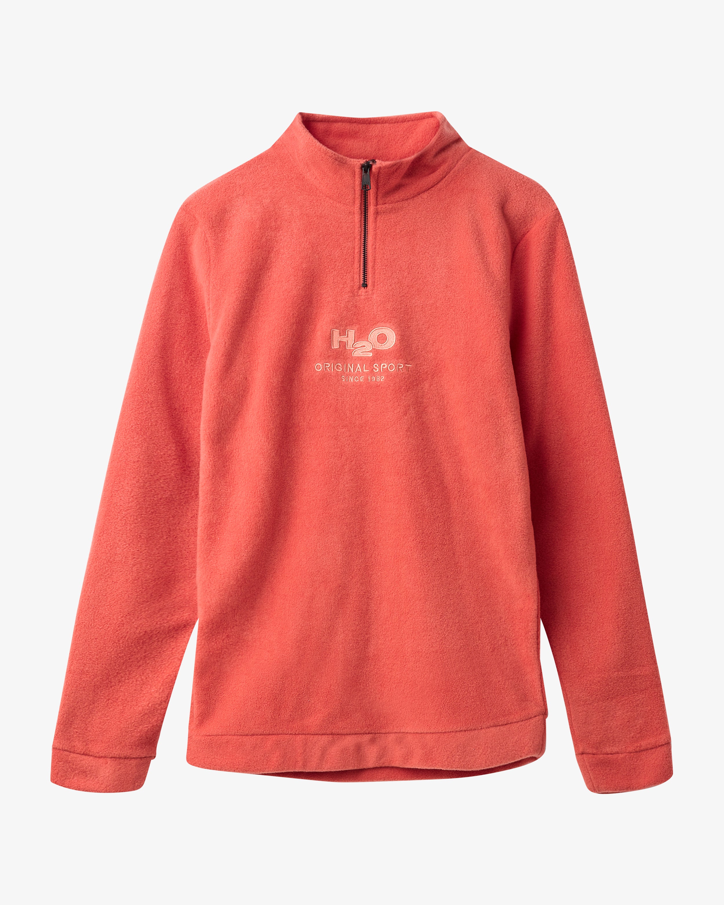 H2O Basic Blåvand 1/2 Zip Fleece Fleece 2051 Pumpkin