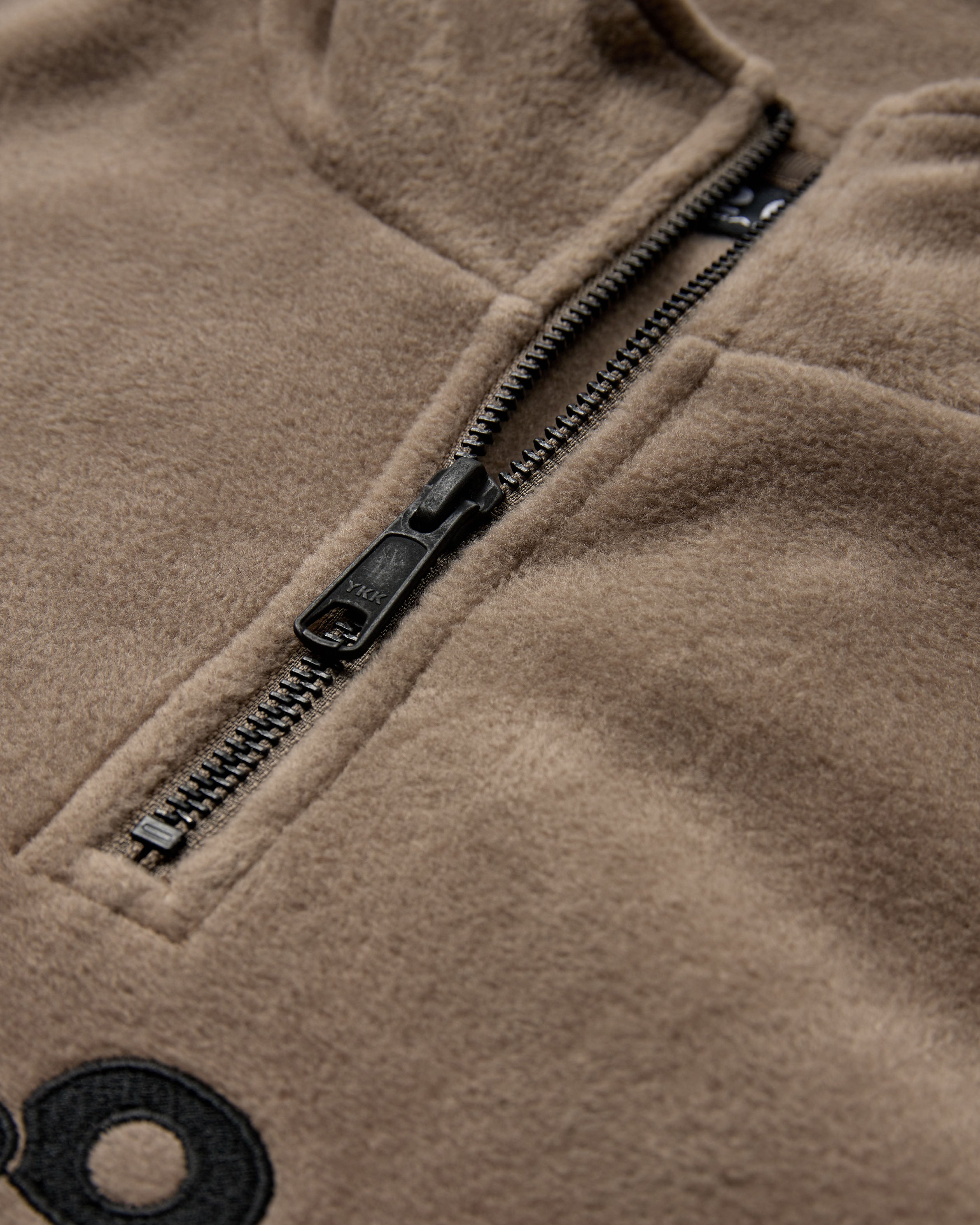 H2O Basic Blåvand 1/2 Zip Fleece Fleece 3553 Dusty Oak