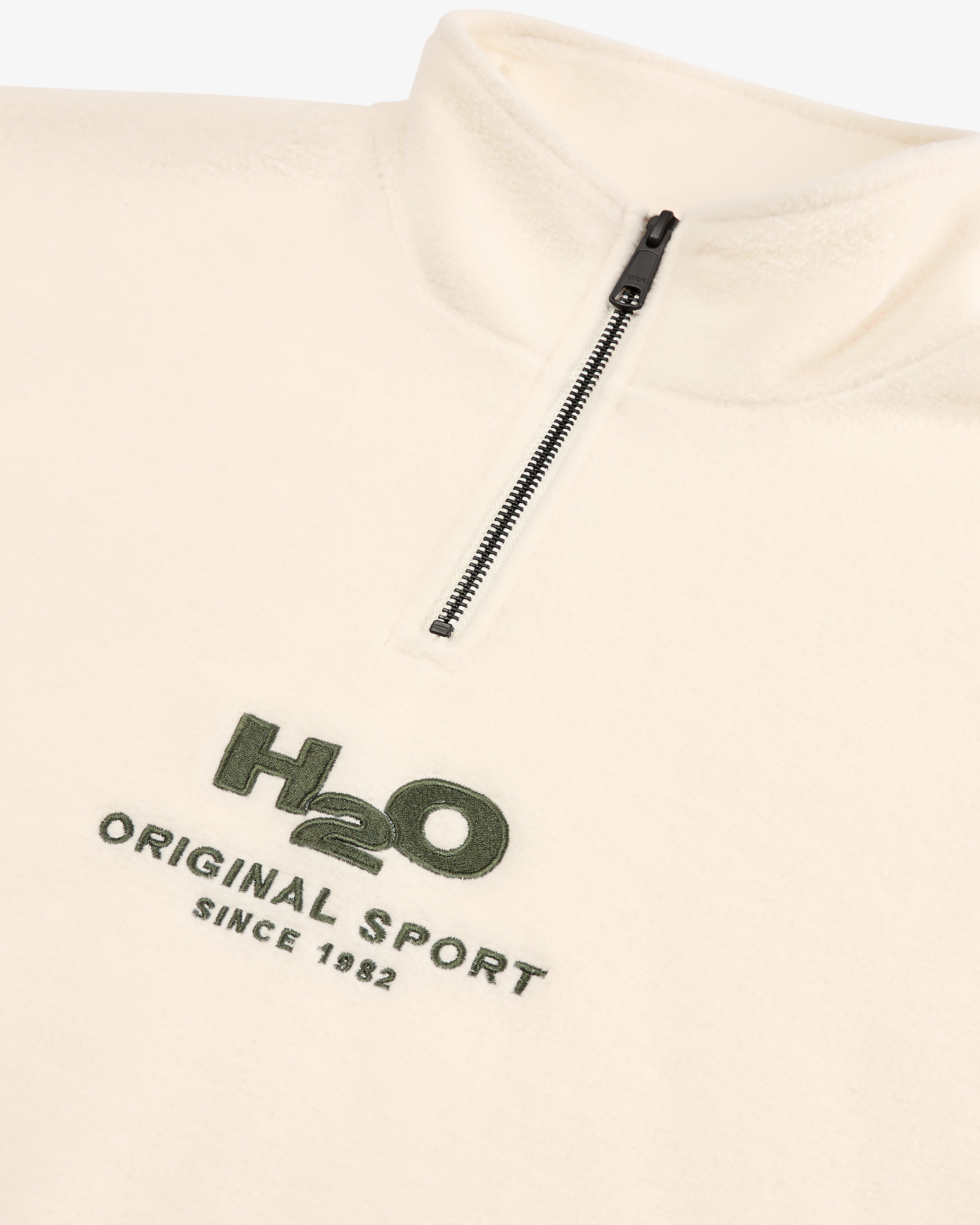 H2O Basic Blåvand 1/2 Zip Fleece Fleece 3568 Chalk