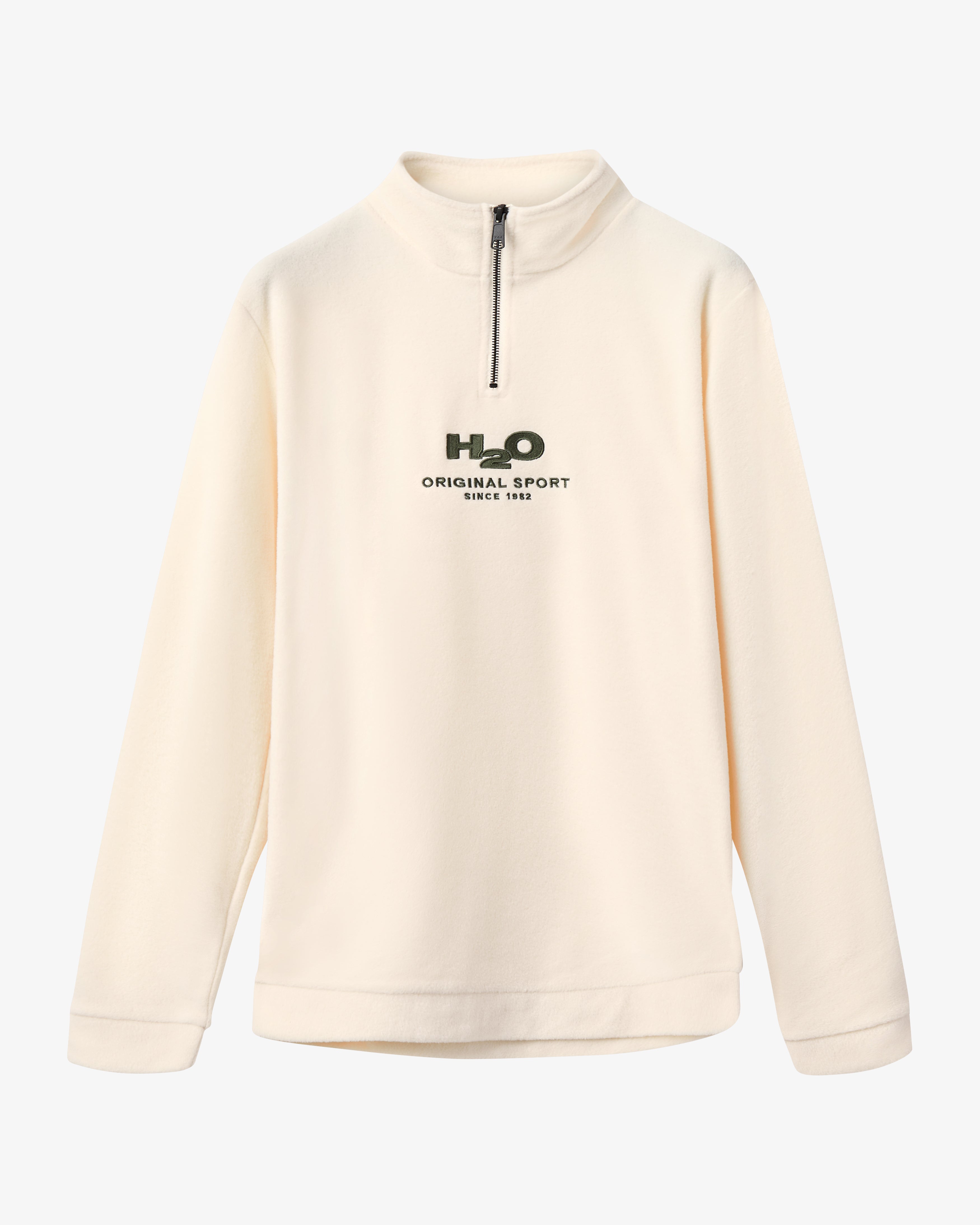 H2O Basic Blåvand 1/2 Zip Fleece Fleece 3568 Chalk