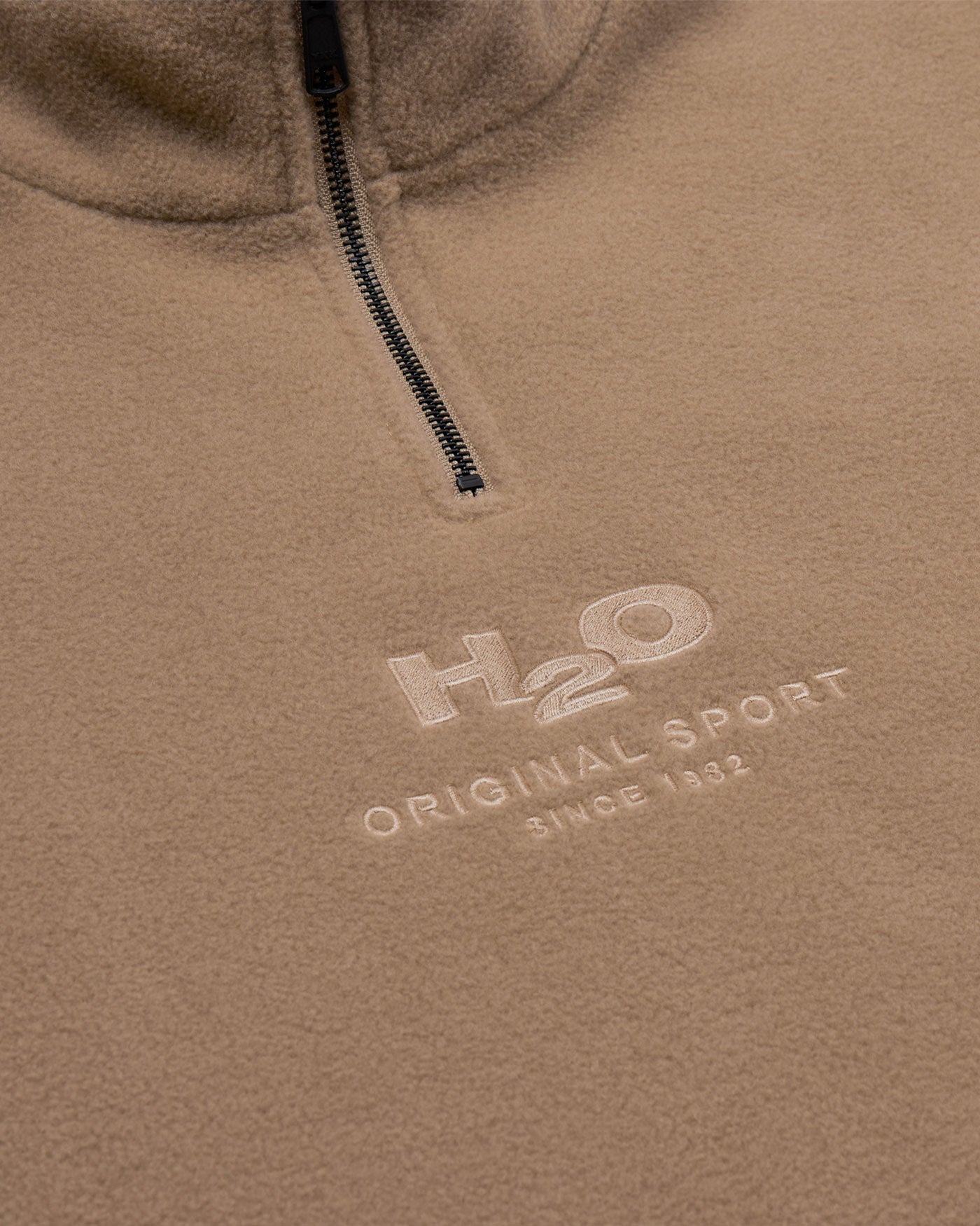 H2O Basic Blåvand 1/2 Zip Fleece Fleece 3586 Oak