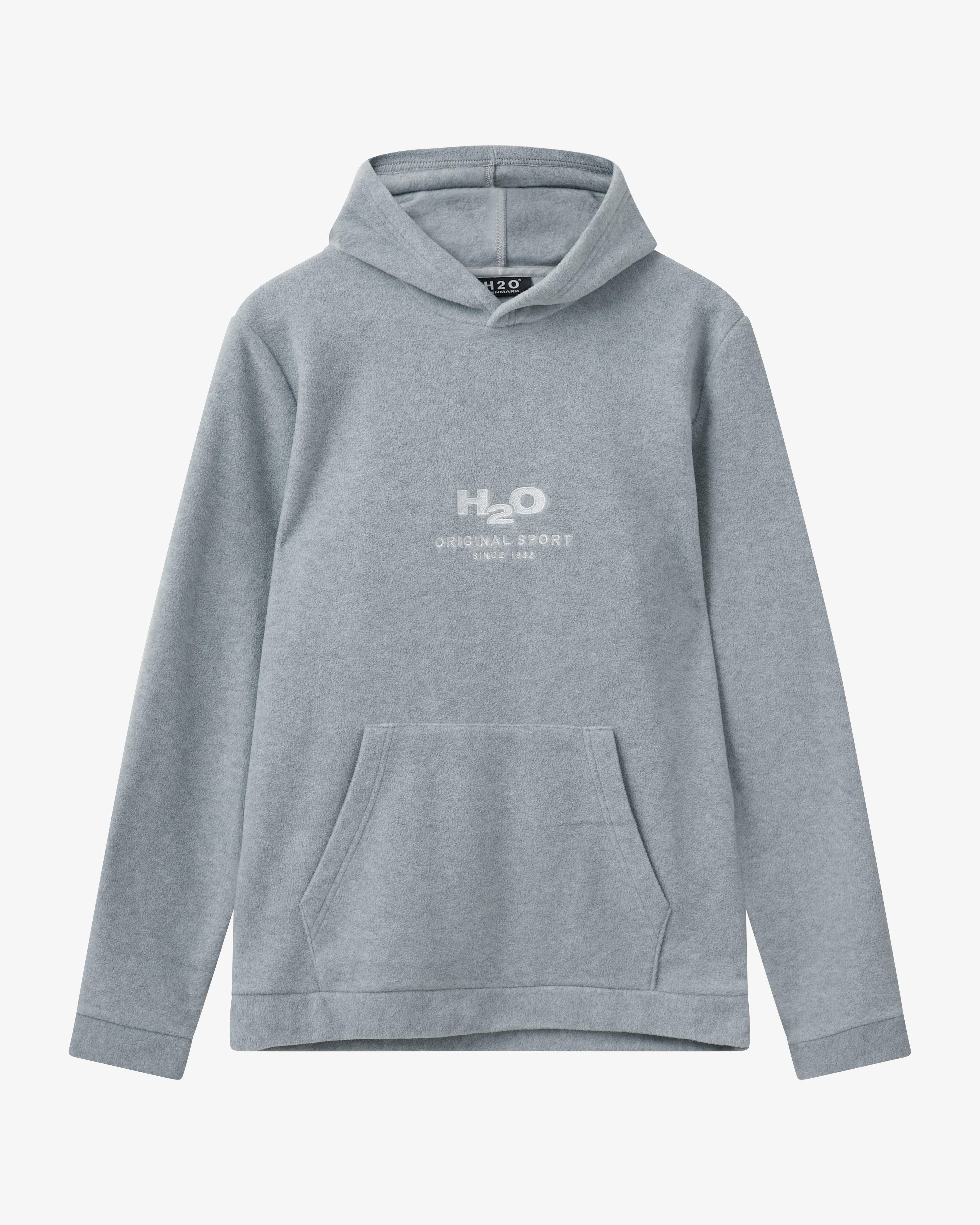 Blåvand Fleece Hoodie - Lt. Grey Mel