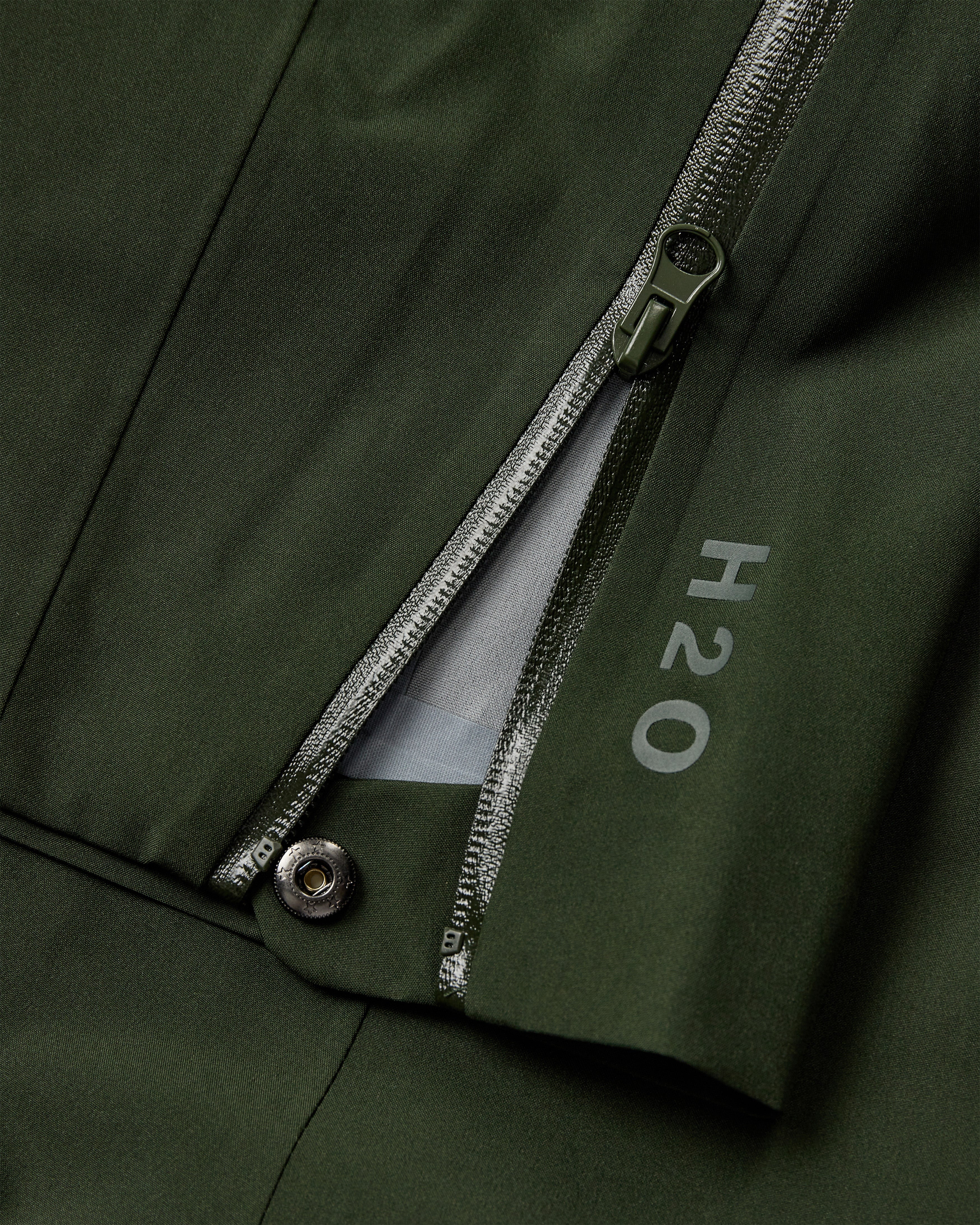 H2O Bornholm Rain Pants Rain Wear 3020 Army