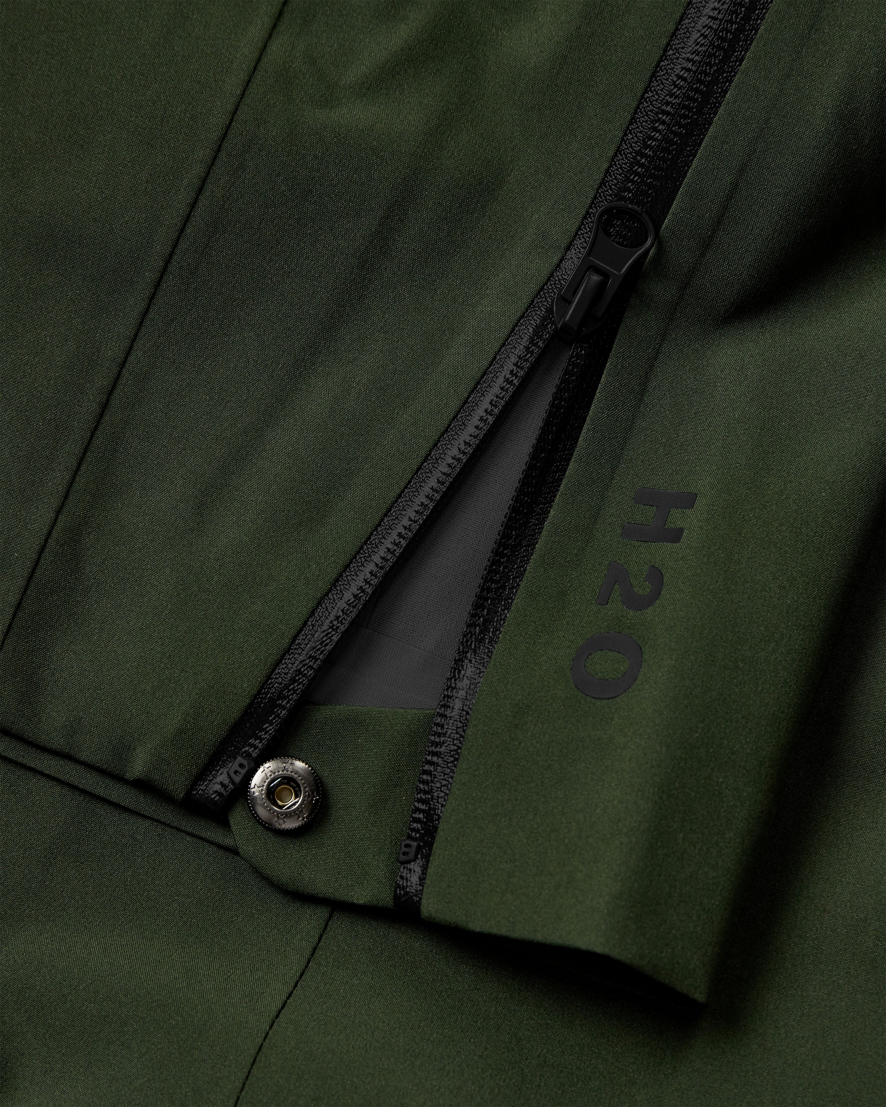 H2O Bornholm Rain Pants Rain Wear 3020 Army