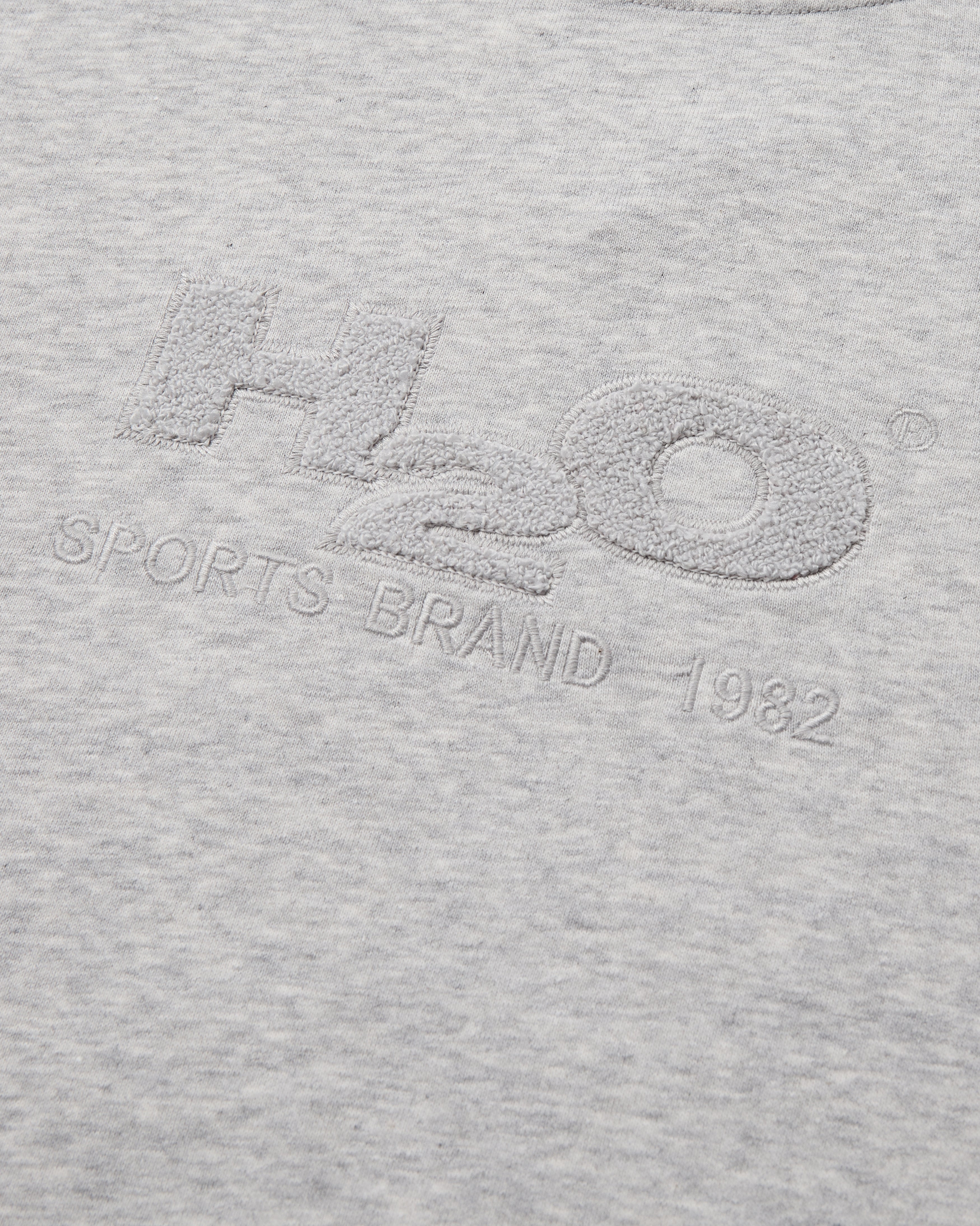 H2O Basic H2O Logo Sweat Sweatshirt 1020 Lt. Grey Mel