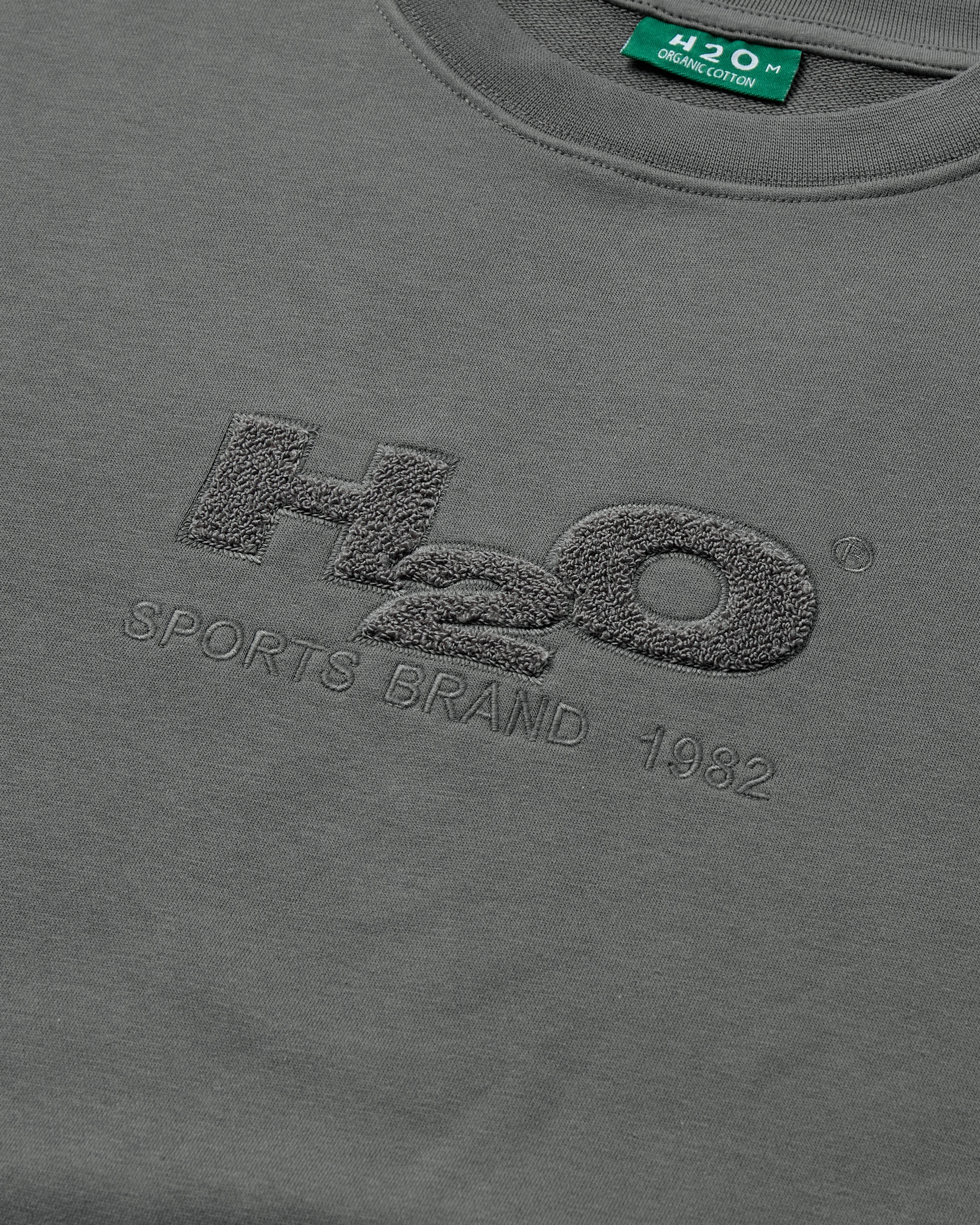 H2O Basic H2O Logo Sweat Sweatshirt 1067 Anthracite