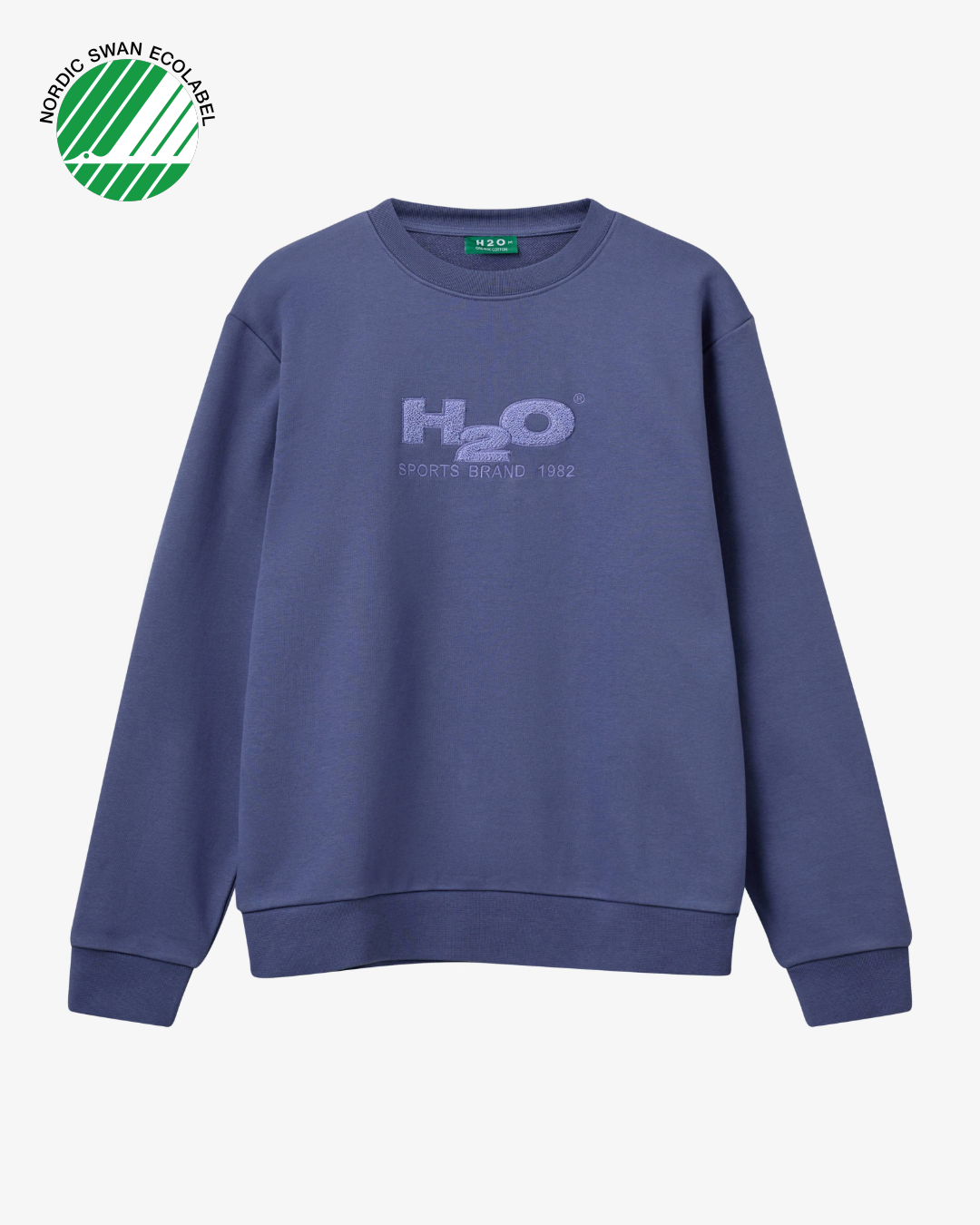 H2O Basic H2O Logo Sweat Sweatshirt 2516 Deep Ocean