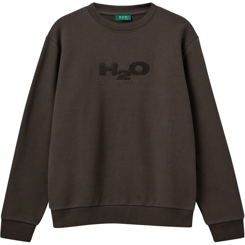 H2O Basic H2O Logo Sweat Sweatshirt 3601 Espresso