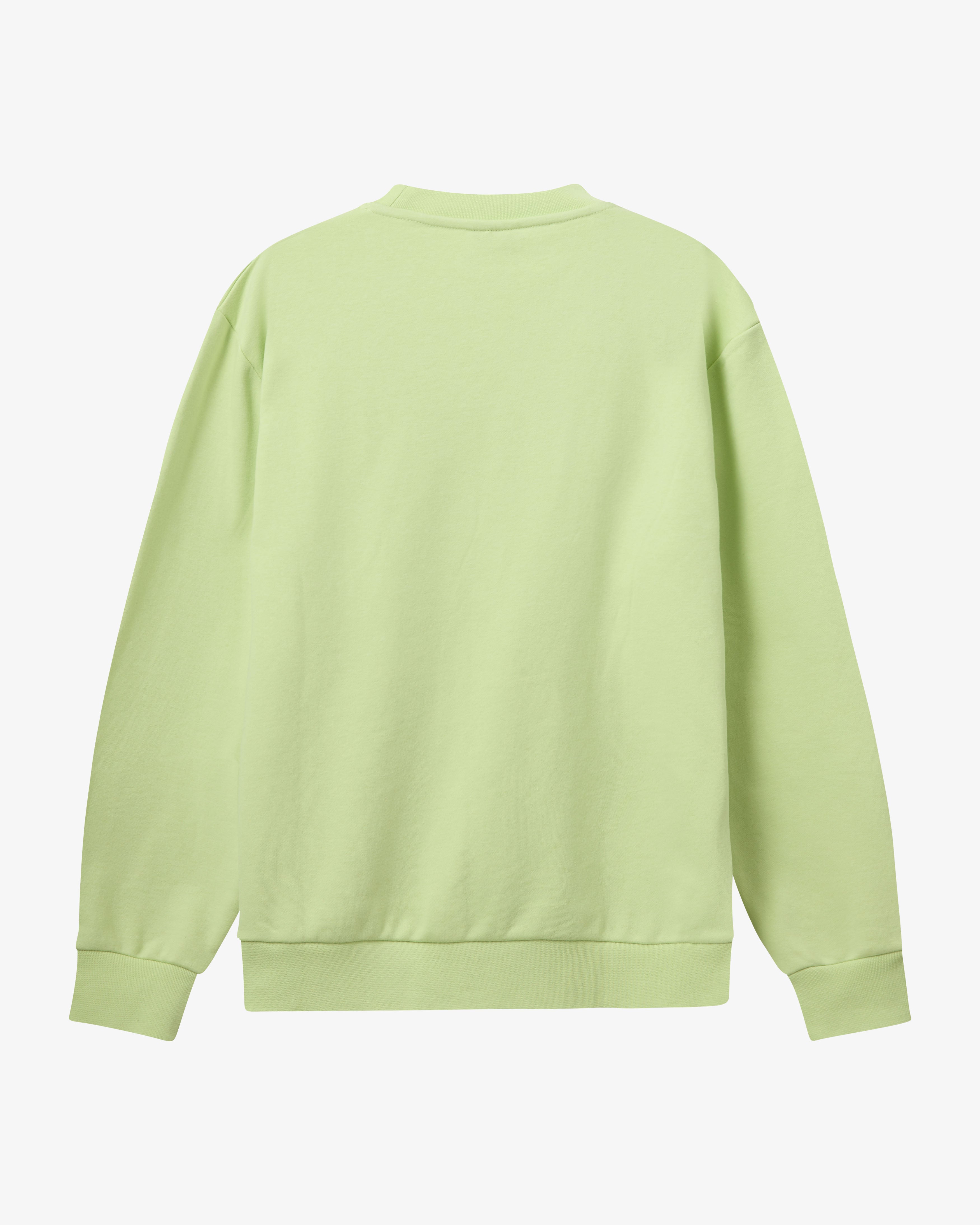 H2O Basic H2O Logo Sweat Sweatshirt 7045 Lime/Army