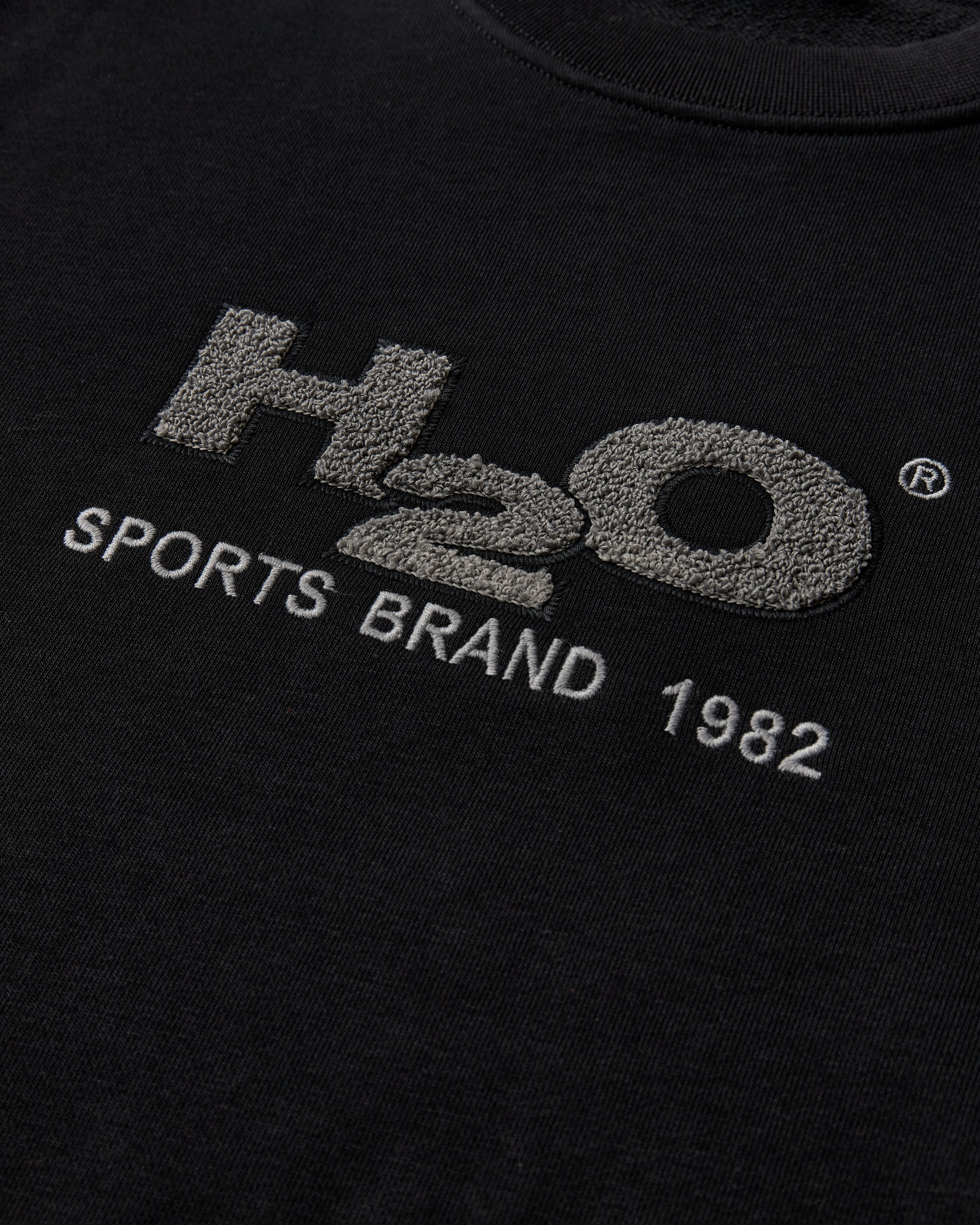 H2O Basic H2O Logo Sweat Sweatshirt 7790 Black/Grey