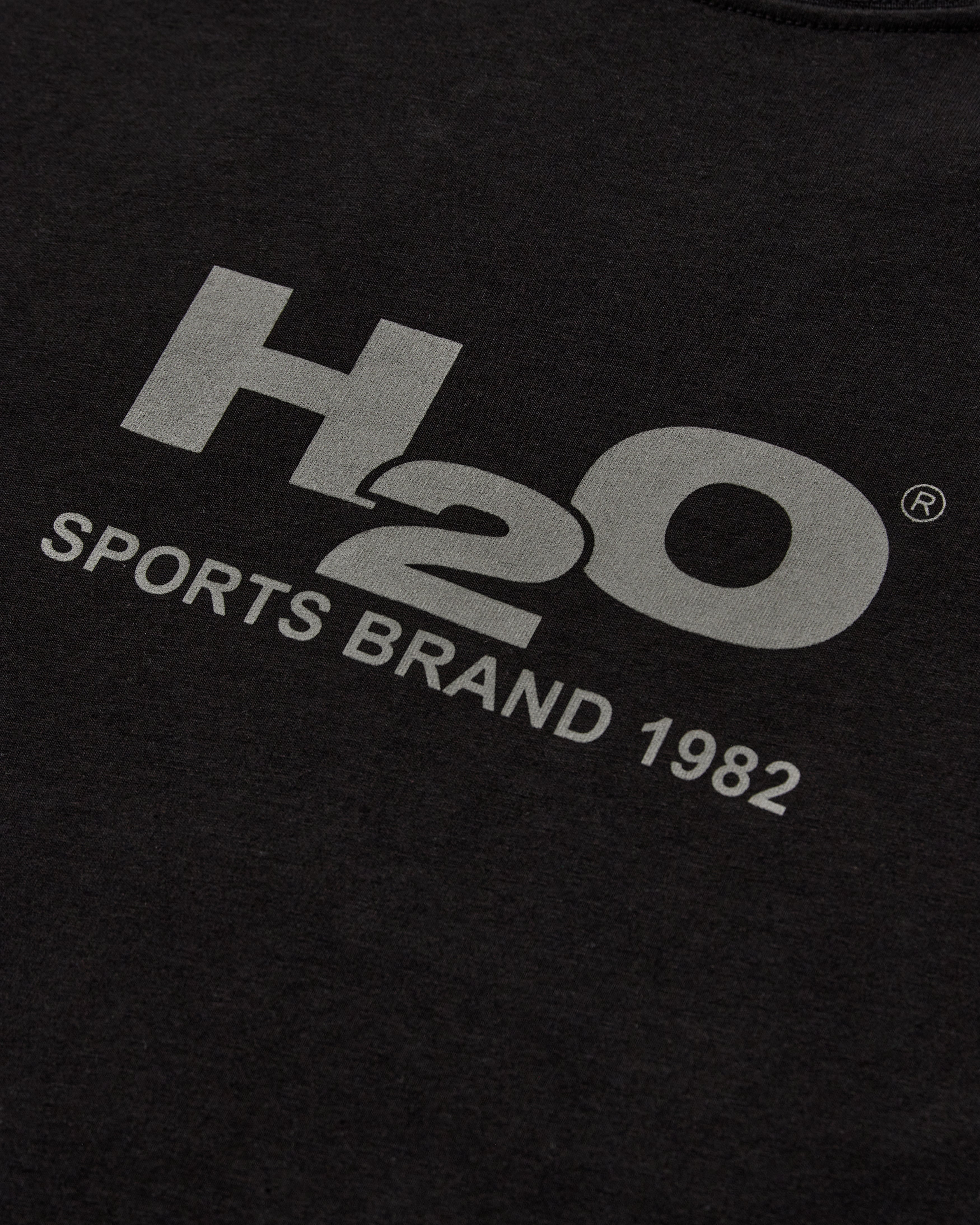 H2O Basic H2O Logo Tee T-Shirt 7026 Black/Anthracite