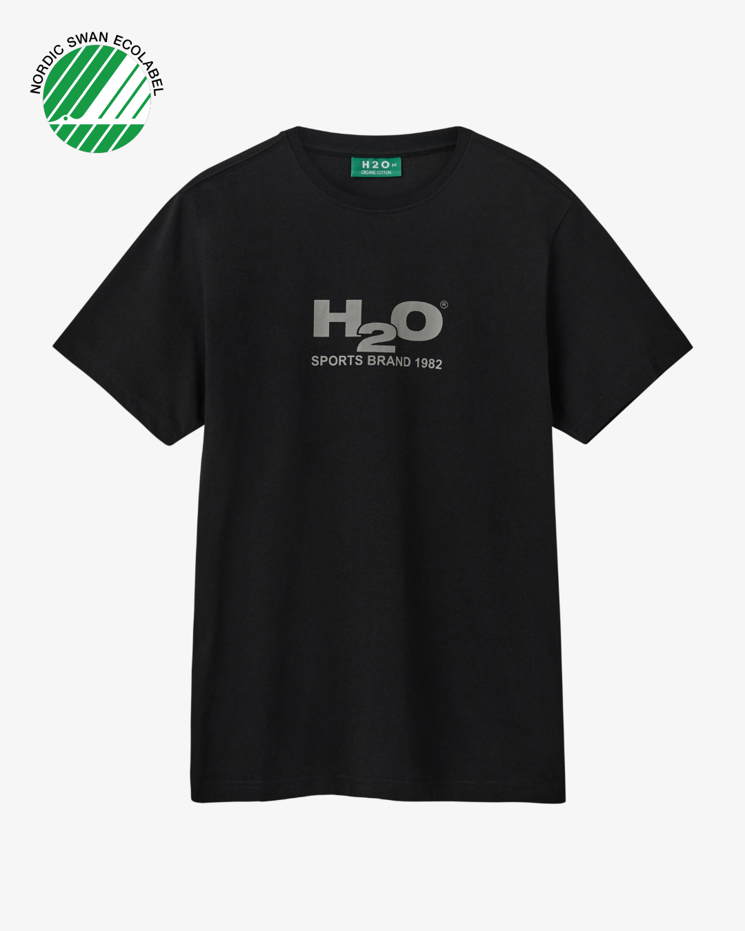H2O Basic H2O Logo Tee T-Shirt 7026 Black/Anthracite