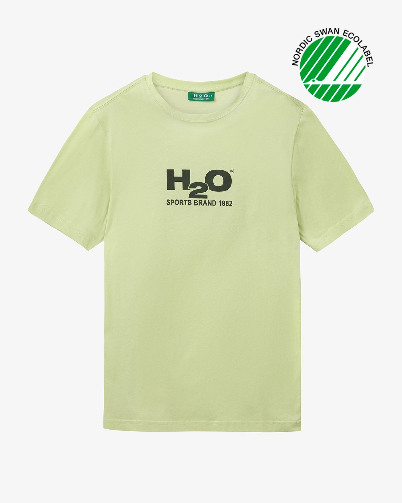 H2O Basic H2O Logo Tee T-Shirt 7045 Lime/Army