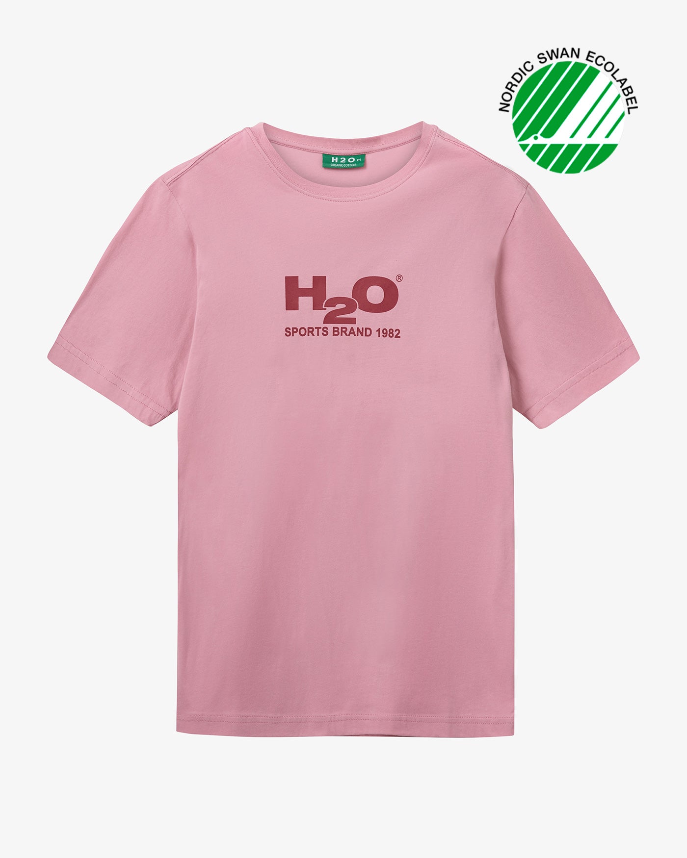 H2O Basic H2O Logo Tee T-Shirt 7064 Flamingo/Salsa