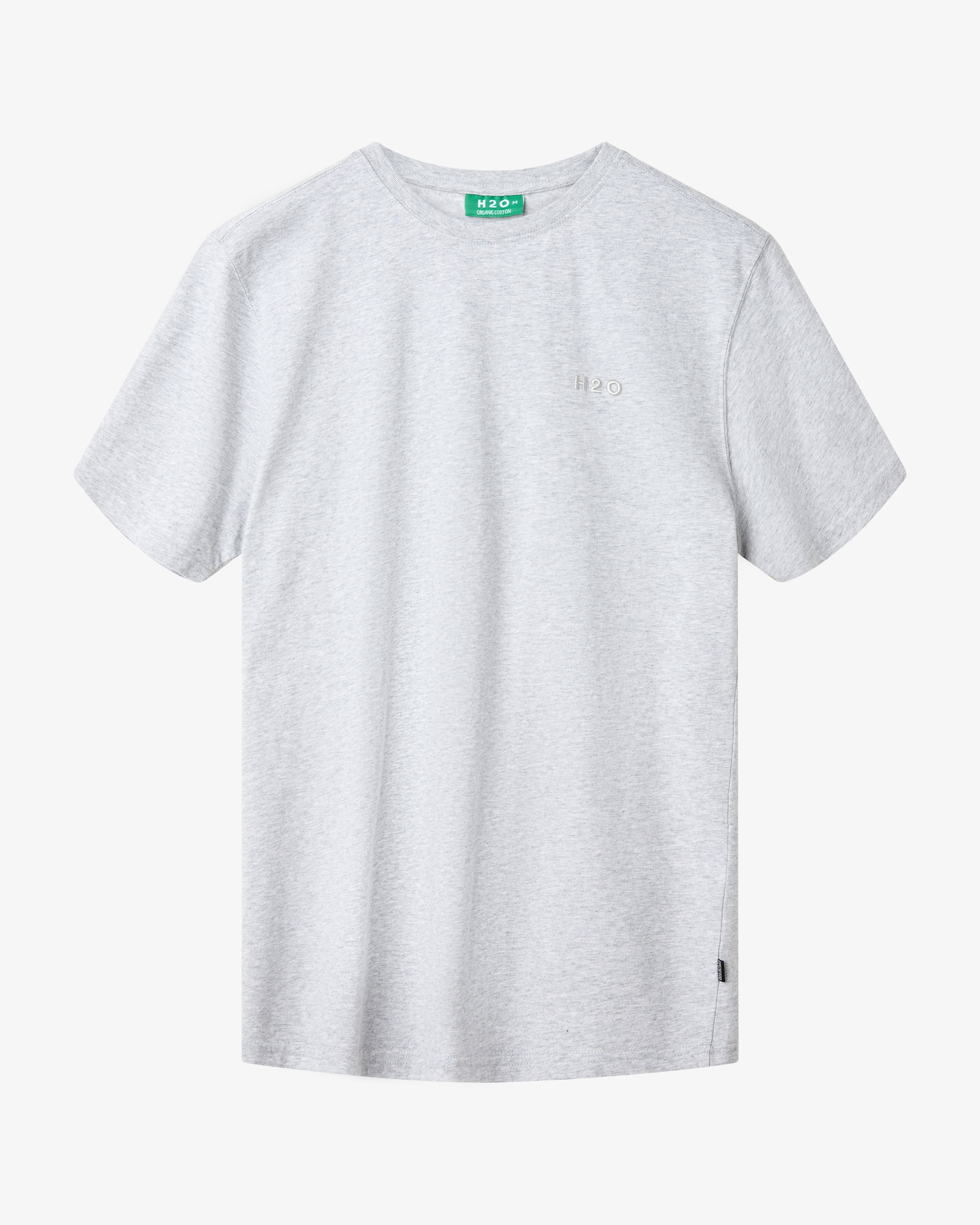 H2O Basic Happy Tee T-Shirt 1020 Lt. Grey Mel