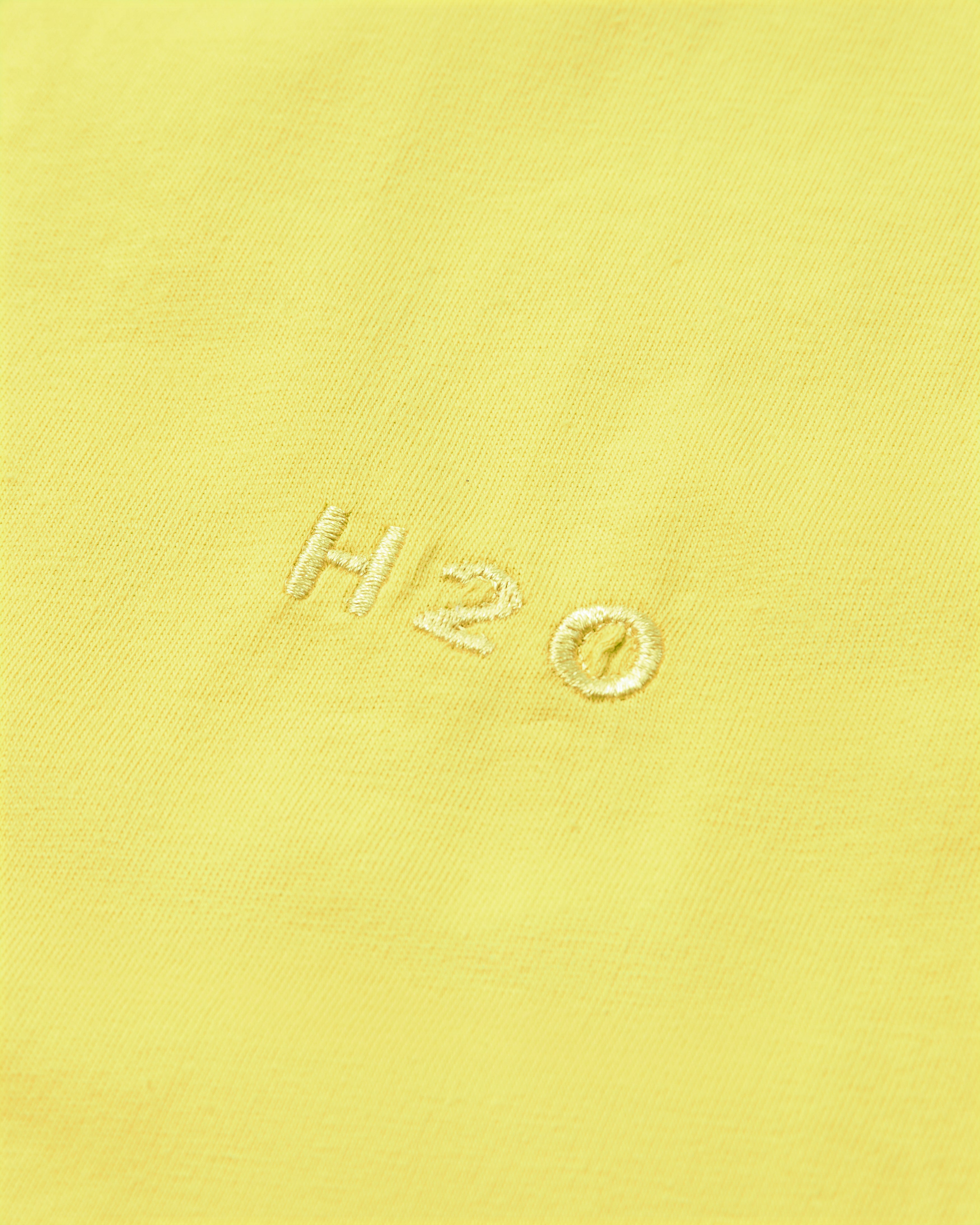 H2O Basic Happy Tee T-Shirt 5034 Bitter Lemon