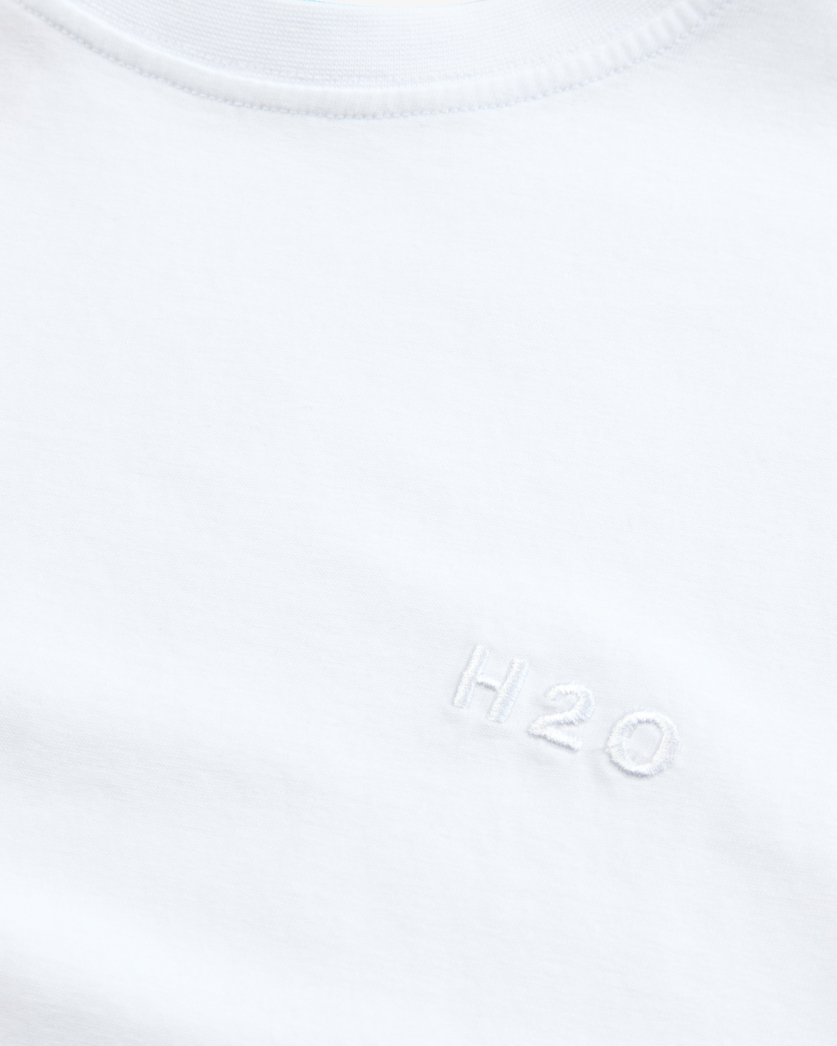 H2O Basic Happy Tee T-Shirt 1000 White
