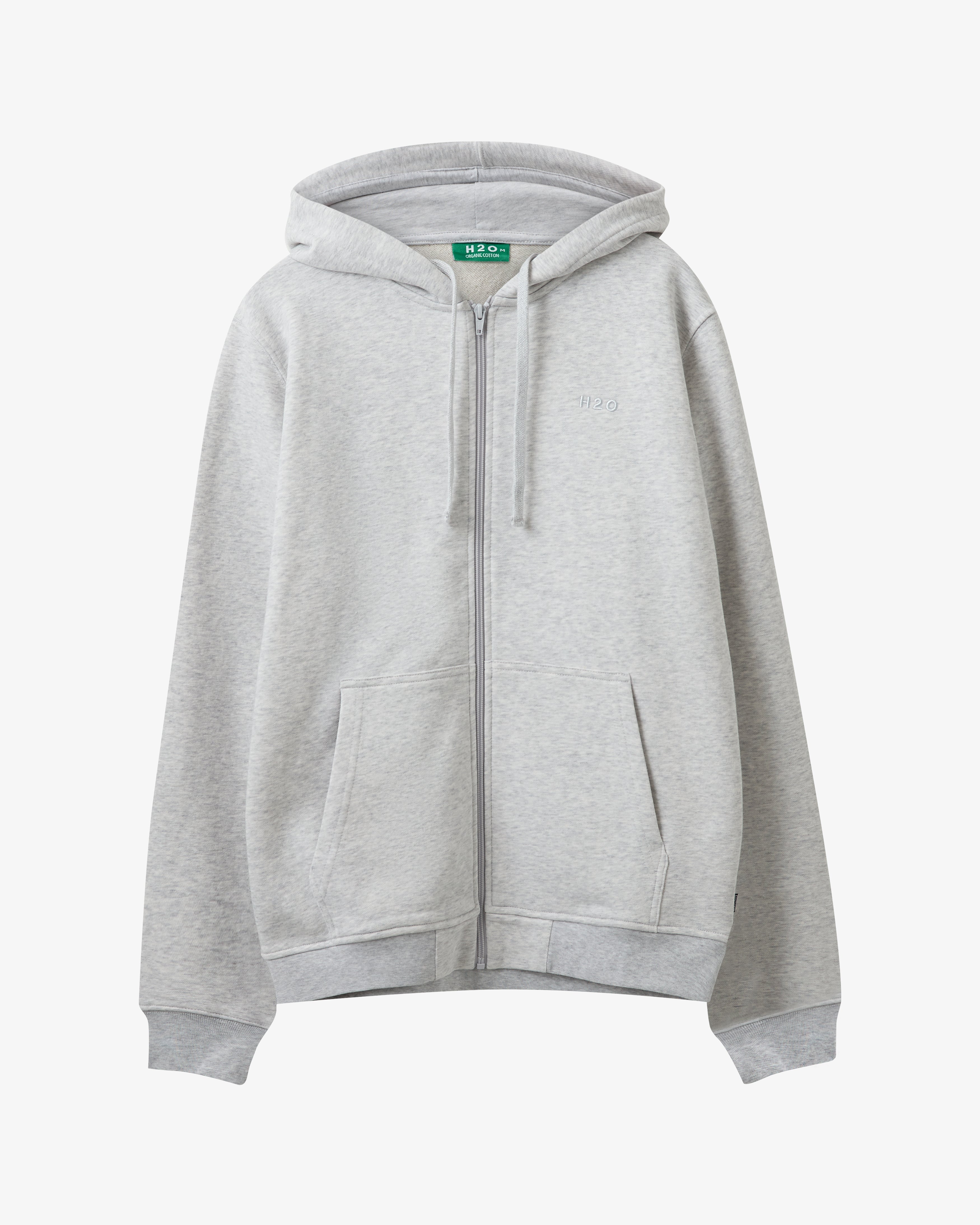 SALE Happy Zip Hoodie Sweatshirt 1020 Lt. Grey Mel