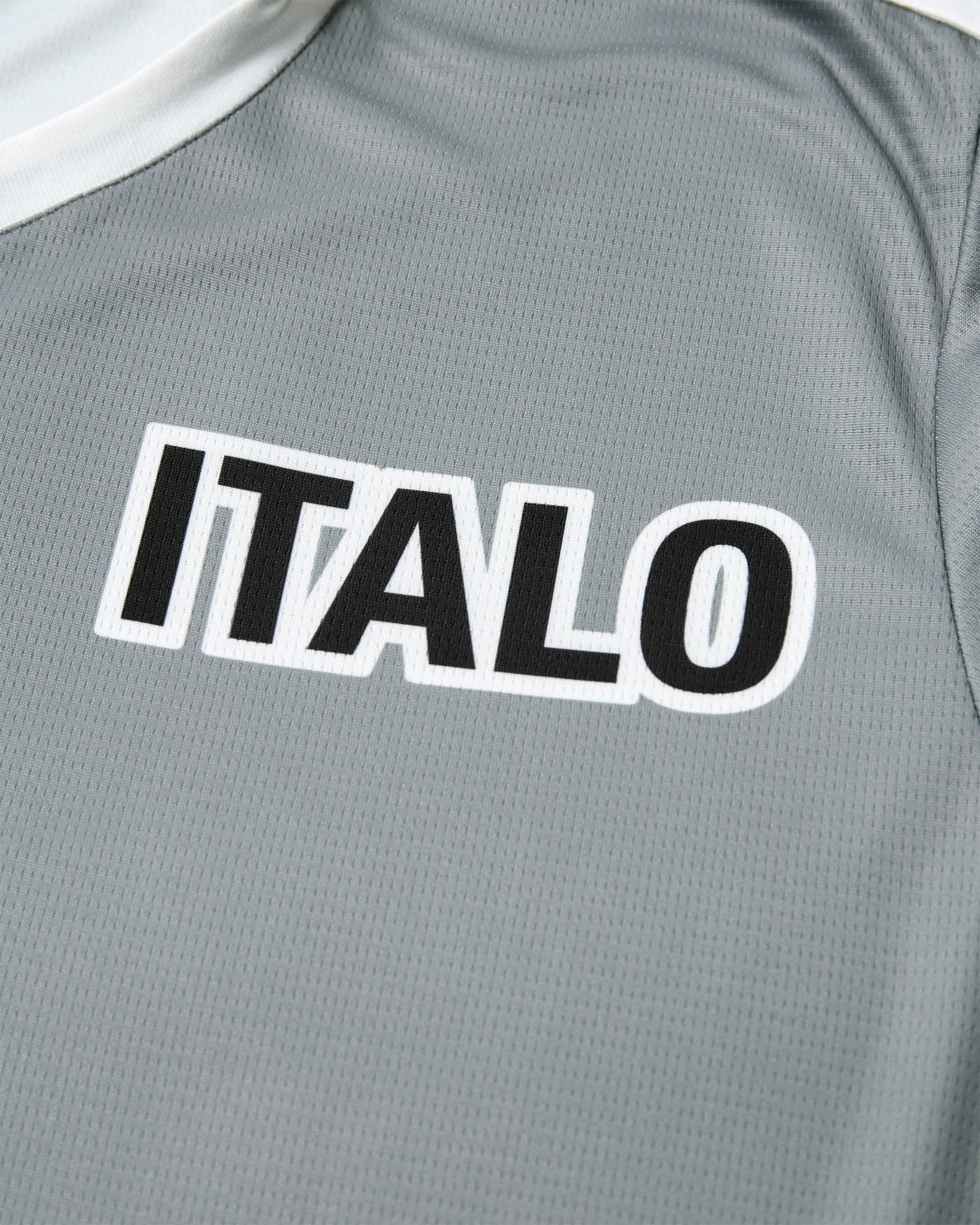 SALE Italo Polo Tee T-Shirt L/S 1025 Ultimate Grey