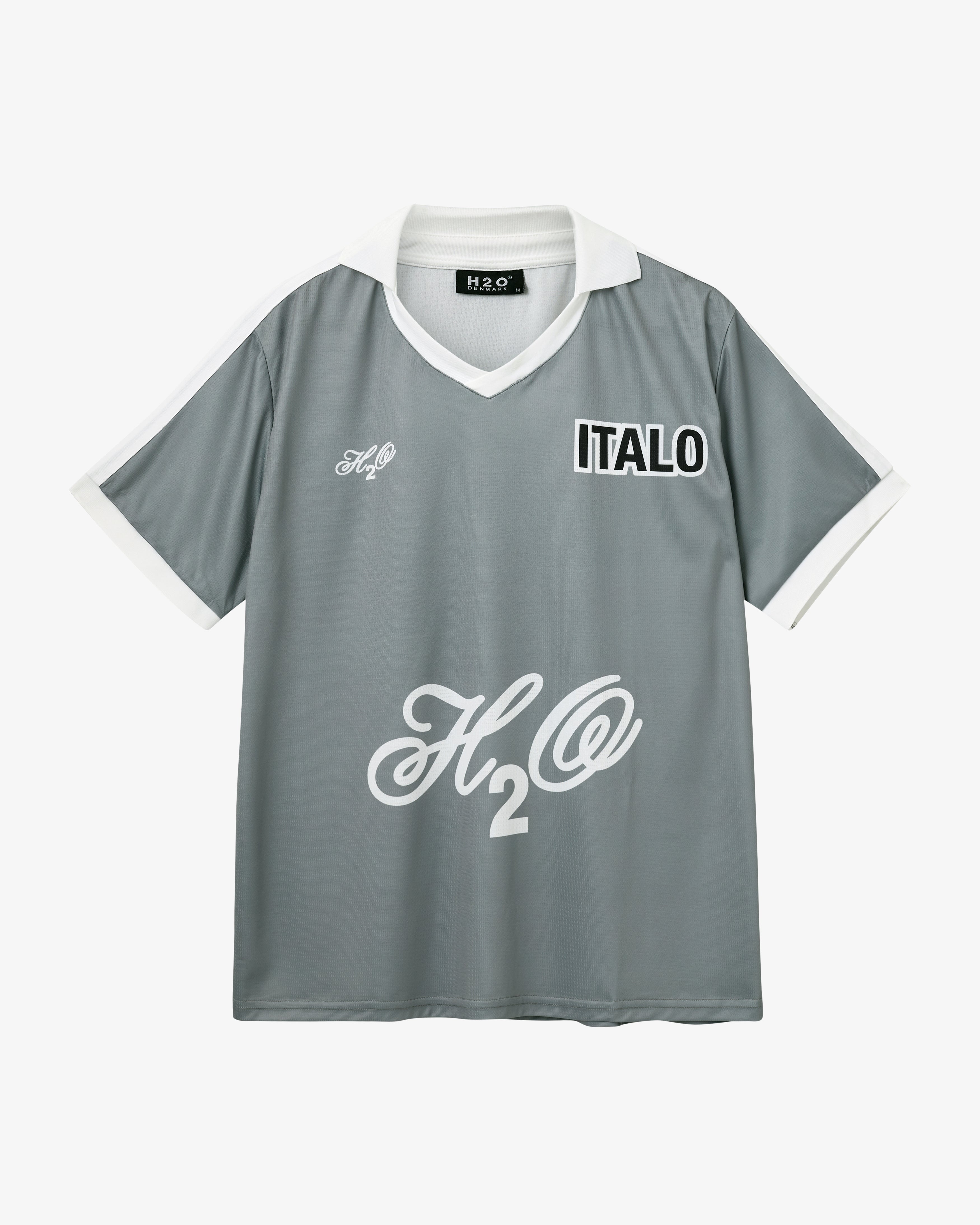 SALE Italo Polo Tee T-Shirt L/S 1025 Ultimate Grey