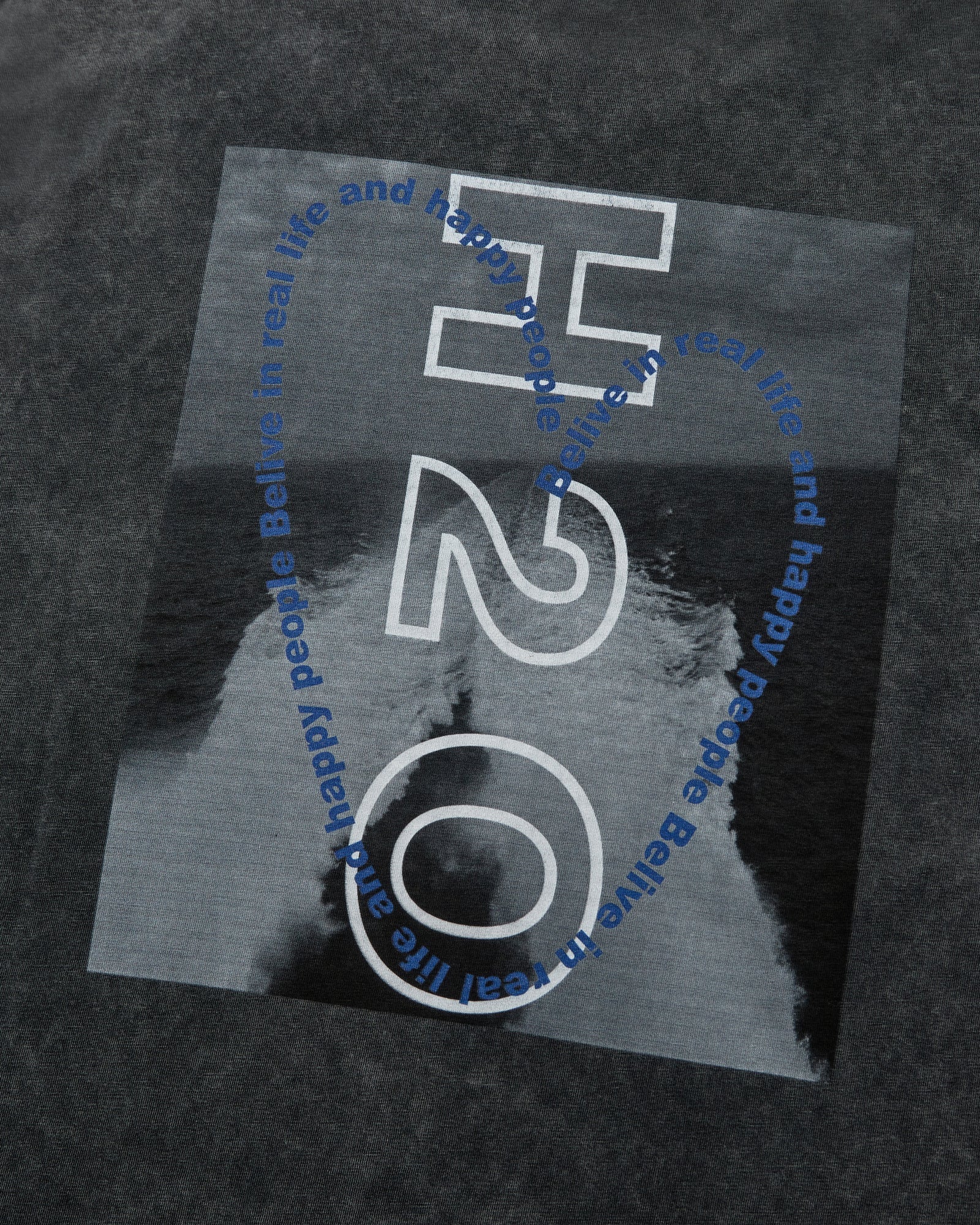 H2O Select Kap Dan Oversized Tee Print T-Shirt 7622 Black/Blue