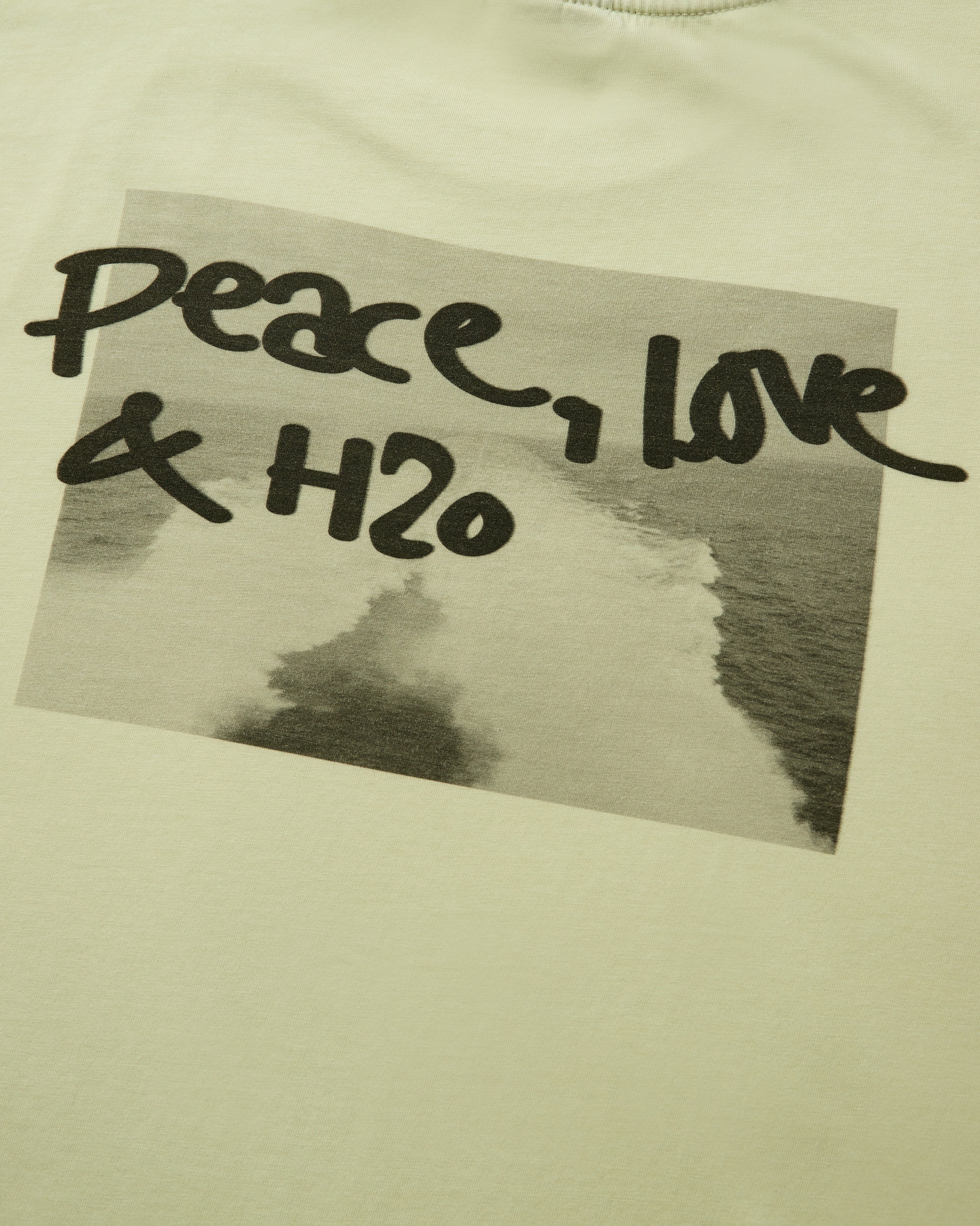 H2O Select Kap Dan Oversized Tee Print T-Shirt 3059 Lime