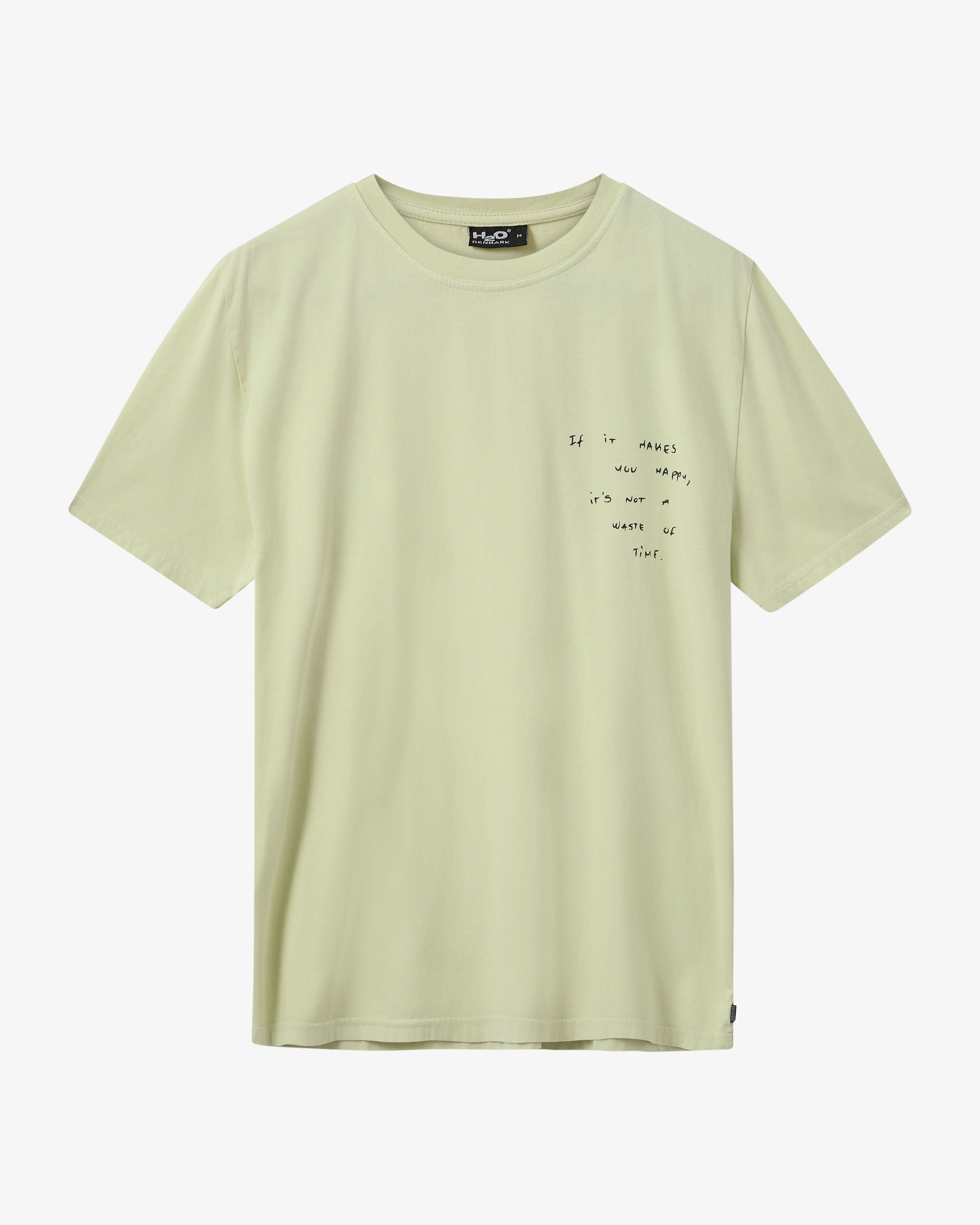 H2O Select Kap Dan Oversized Tee Print T-Shirt 3059 Lime