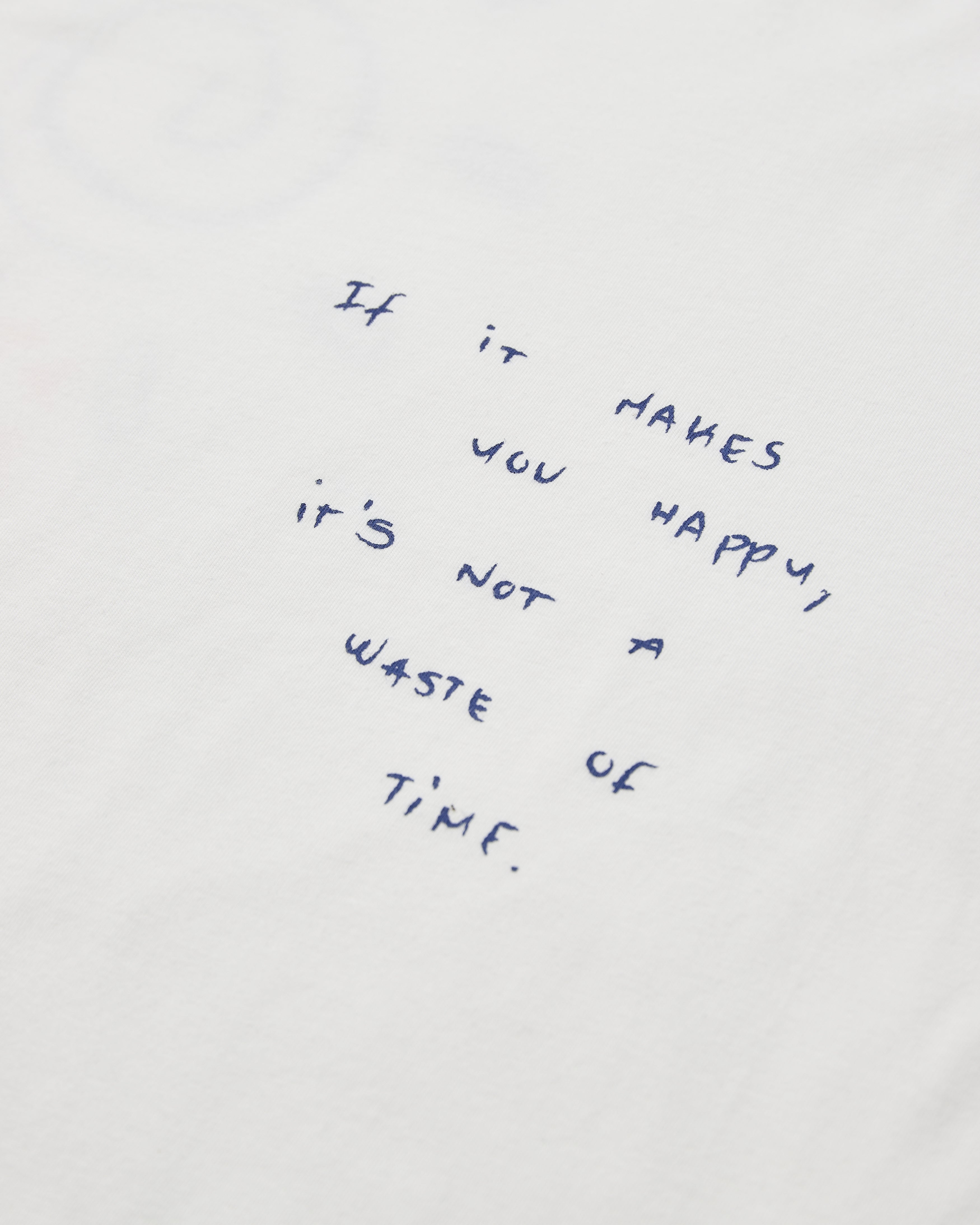 H2O Select Kap Dan Oversized Tee Print T-Shirt 7350 White/Blue