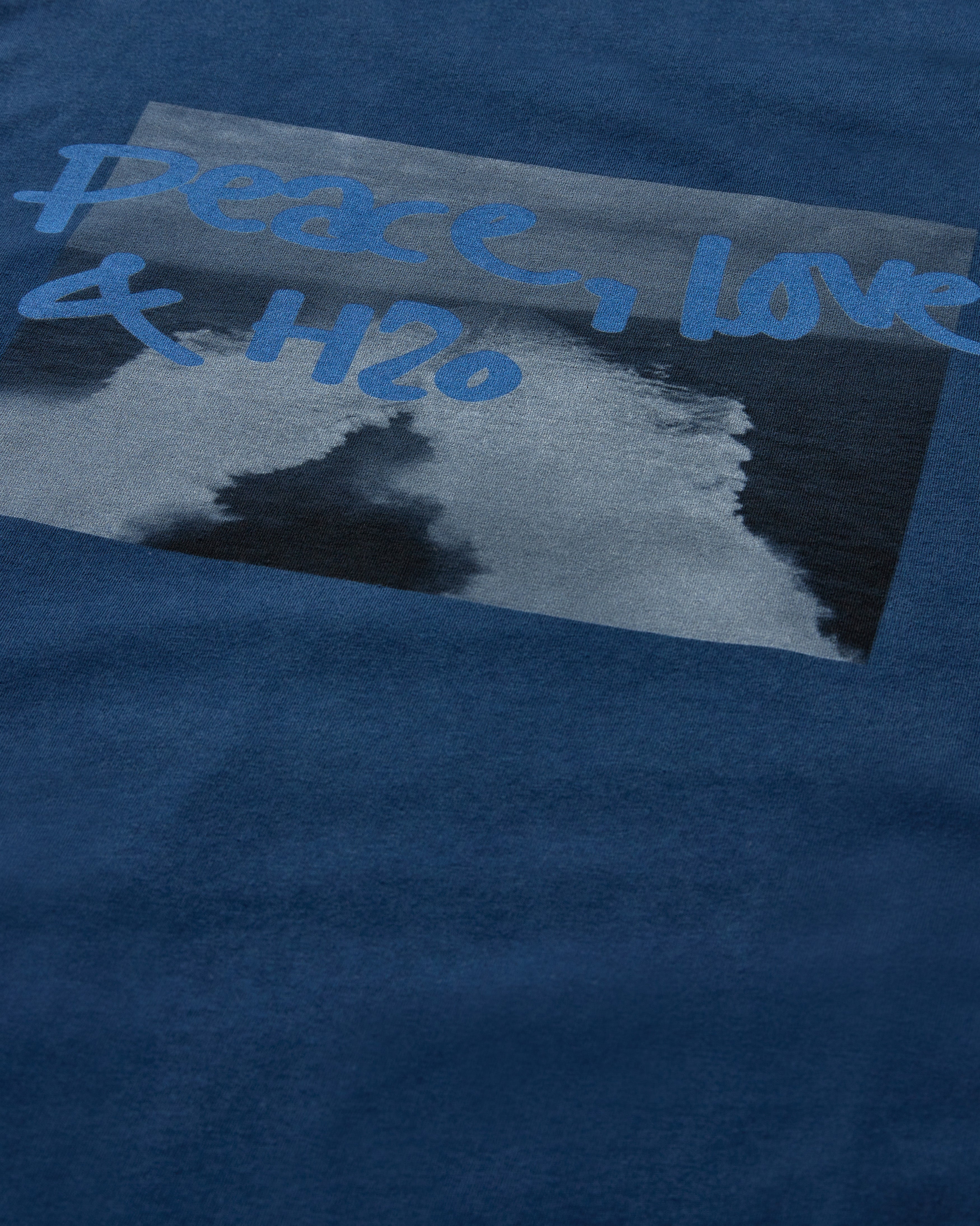 H2O Select Kap Dan Oversized Tee Print T-Shirt 7628 Navy/Blue
