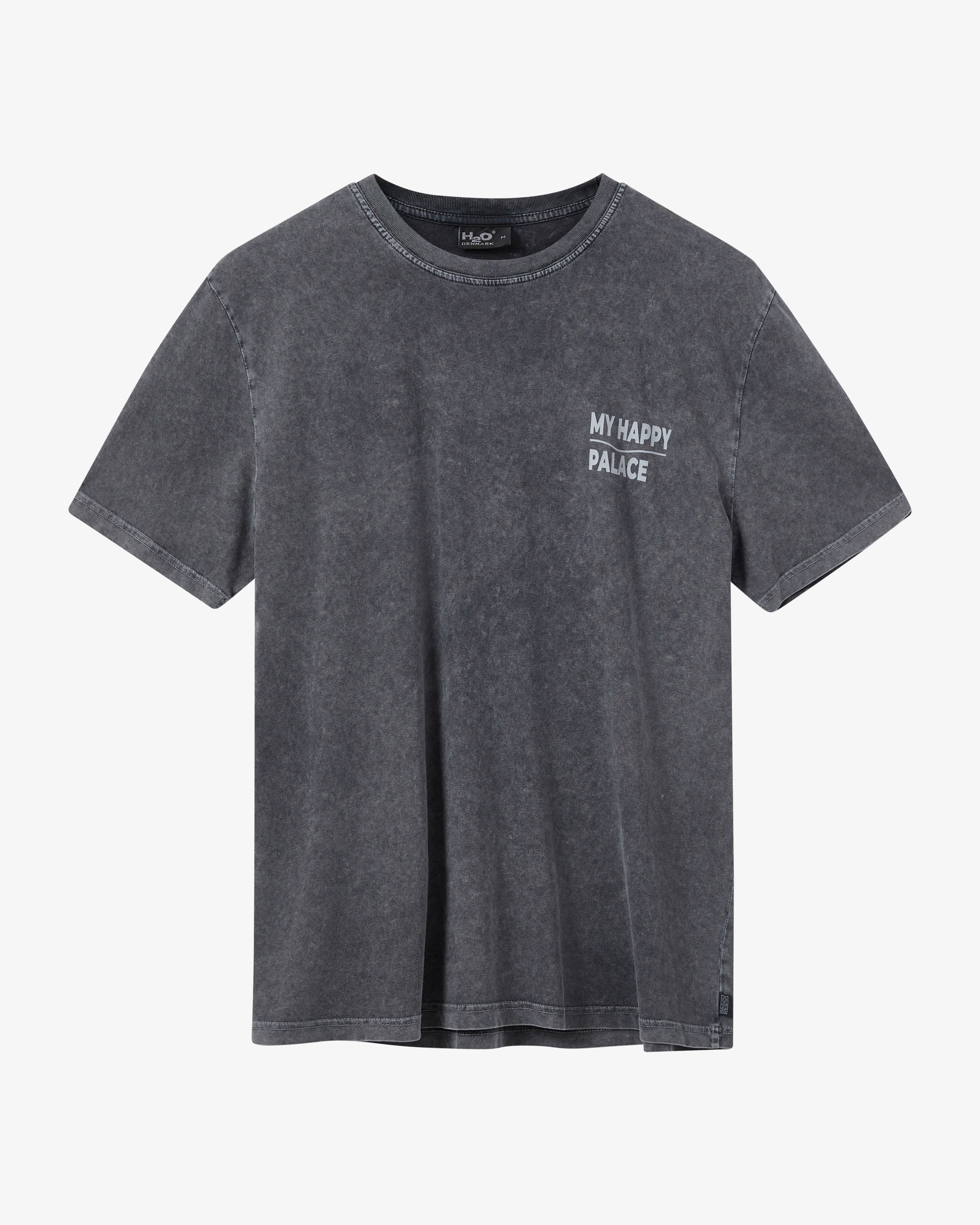 H2O Select Kap Dan Oversized Tee Print T-Shirt 7790 Black/Grey