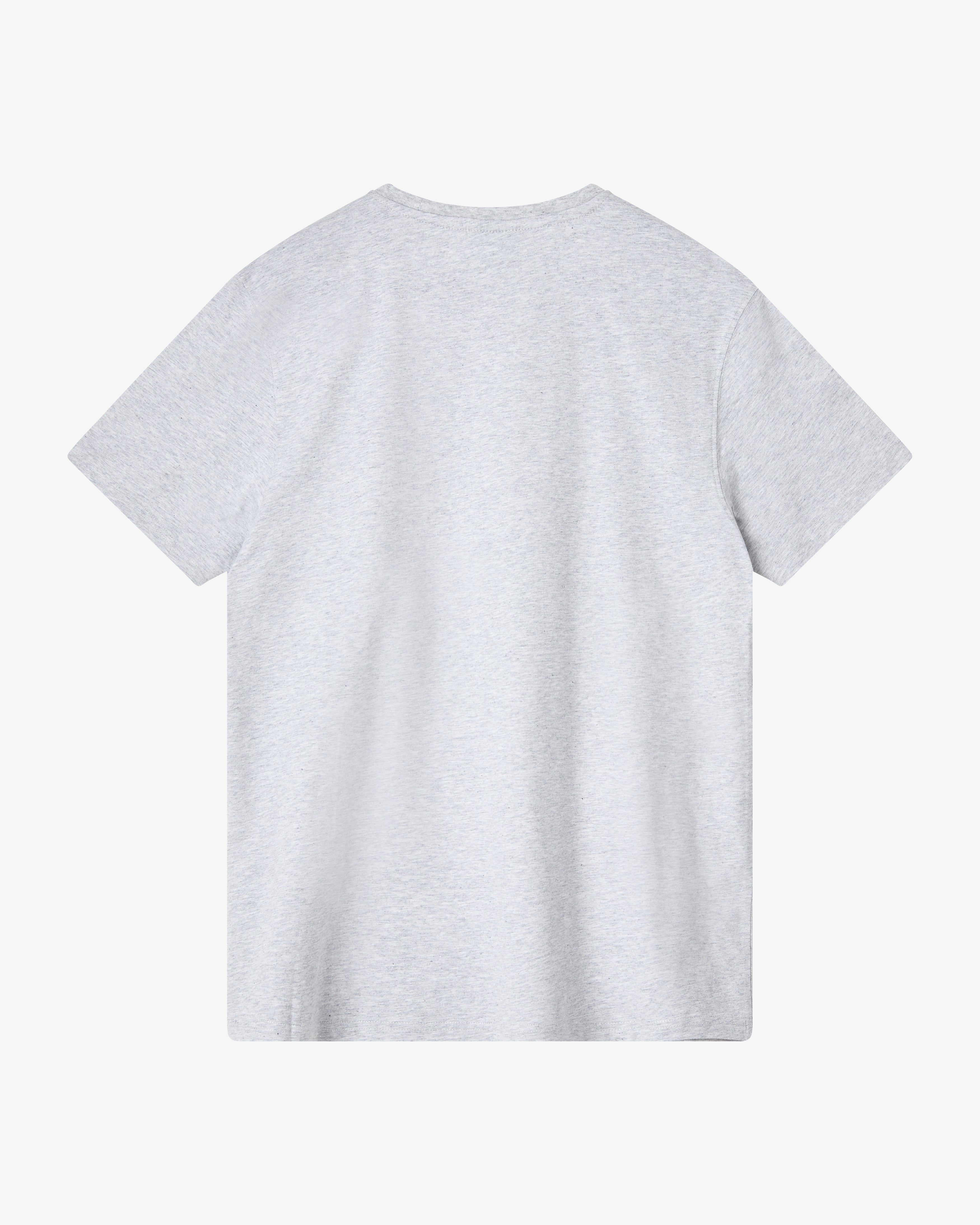 H2O Key West Lyø Tee T-Shirt 1020 Lt. Grey Mel