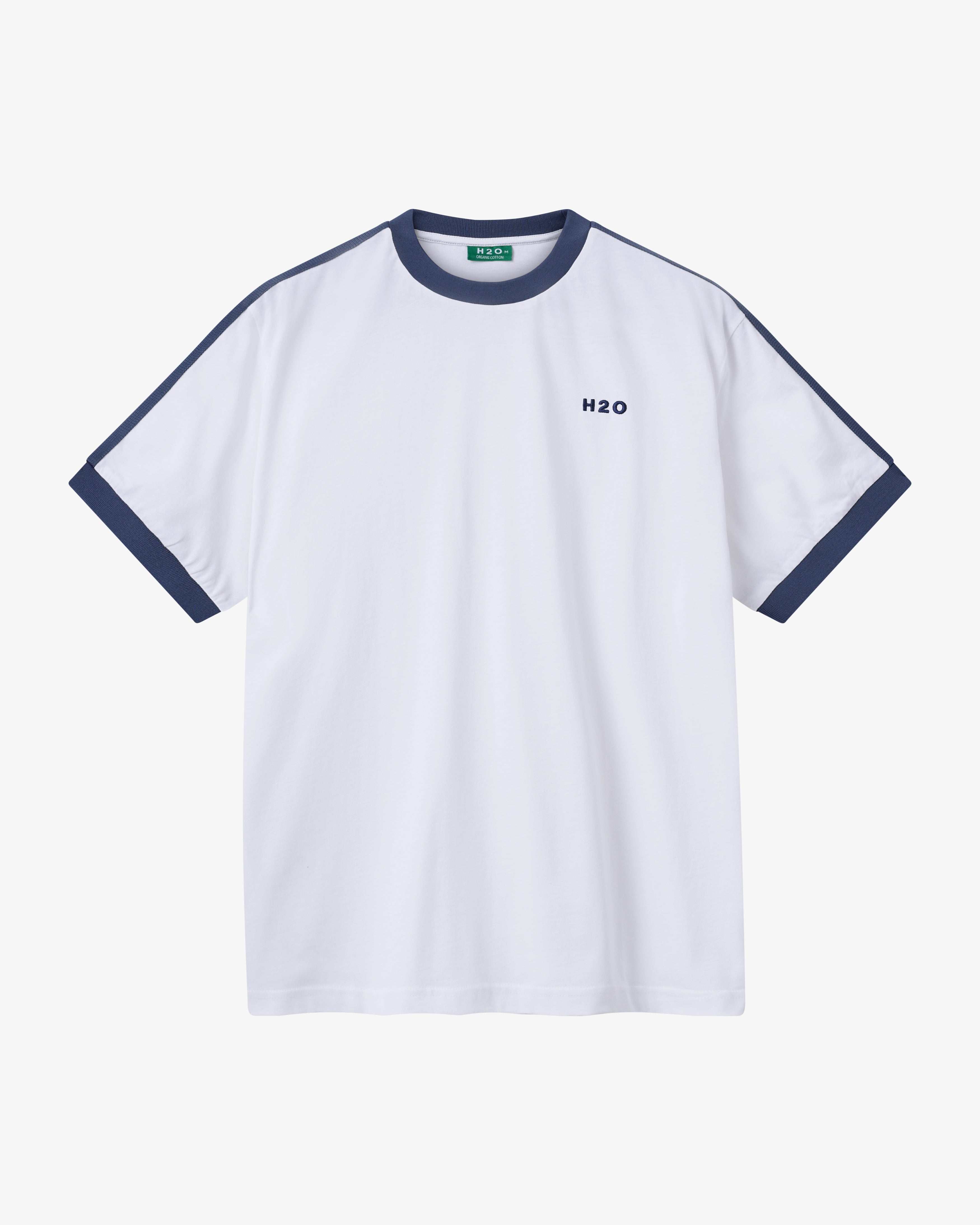 H2O Basic Klitmøller Oversize Tee T-Shirt 1000 White
