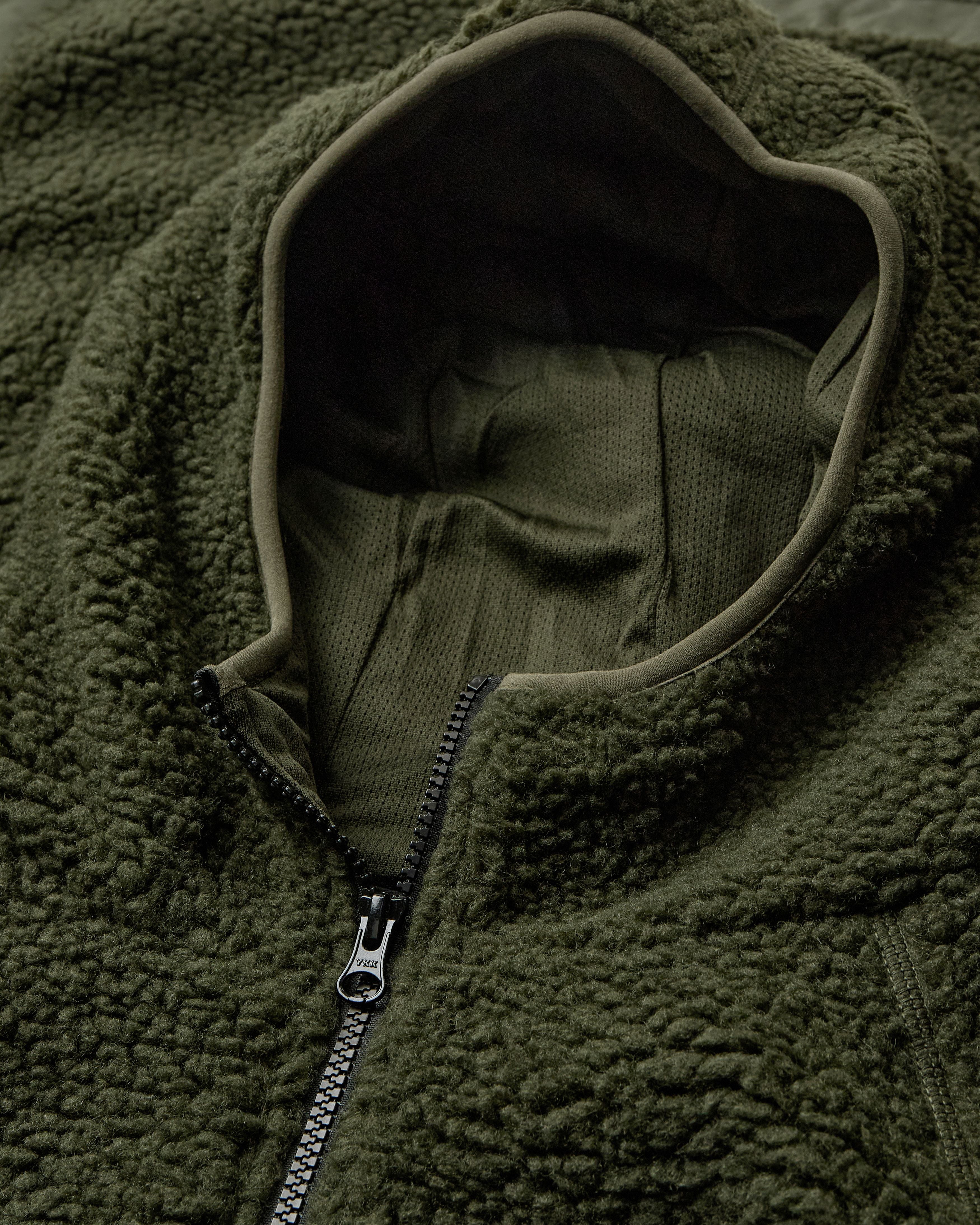 H2O Basic Langli Pile Anorak Jacket 3020 Army