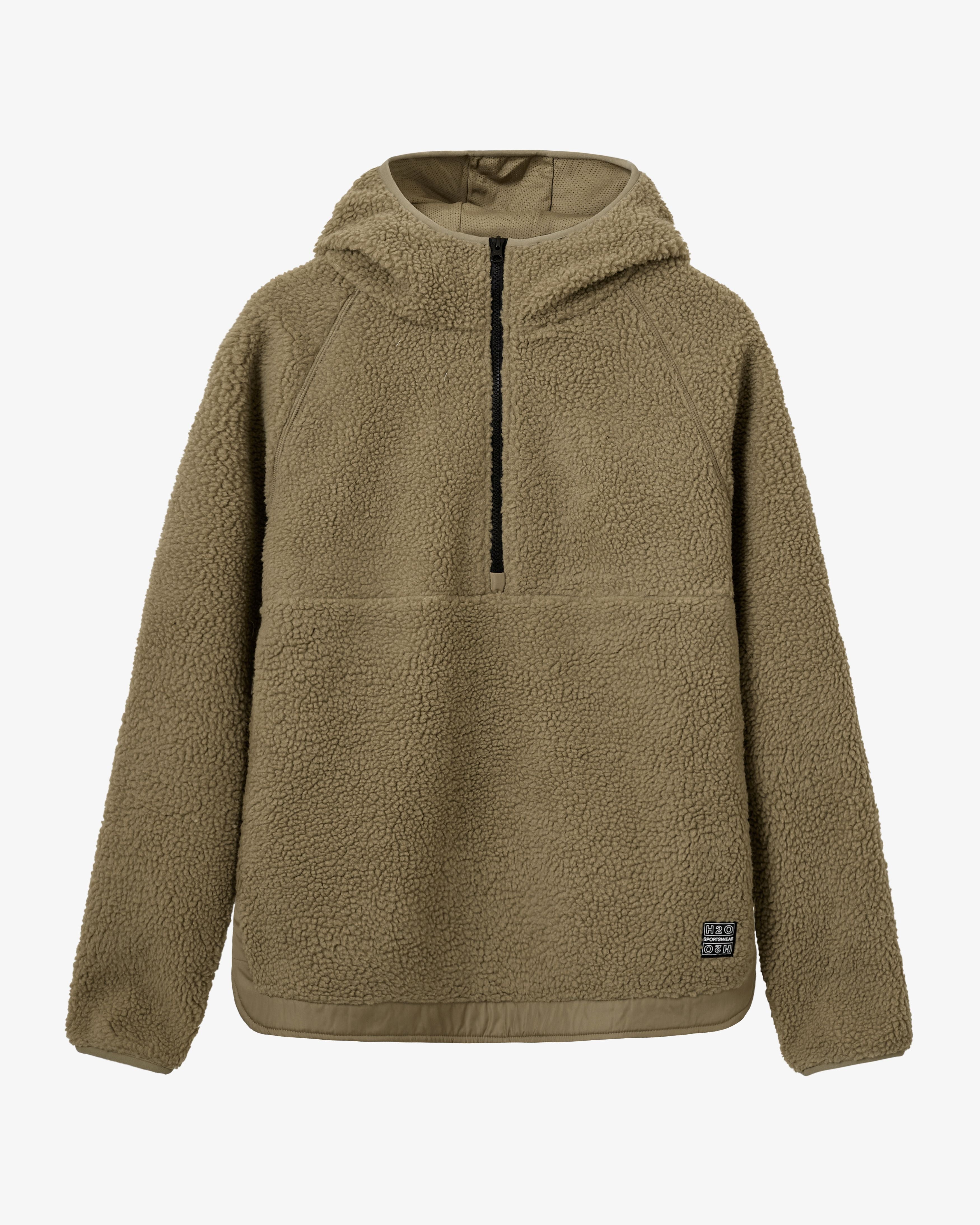 H2O Basic Langli Pile Anorak Jacket 3586 Oak