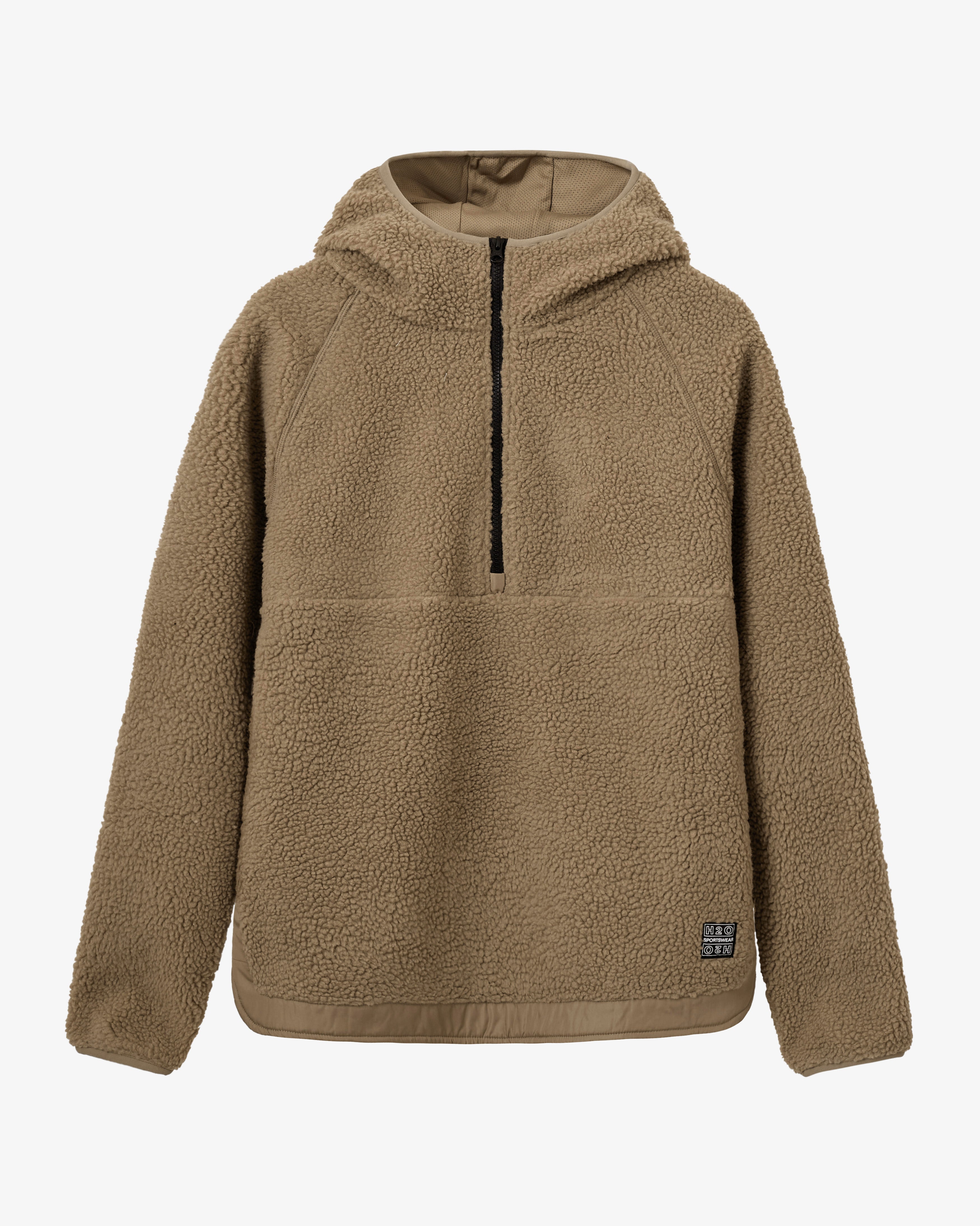 H2O Basic Langli Pile Anorak Jacket 3586 Oak