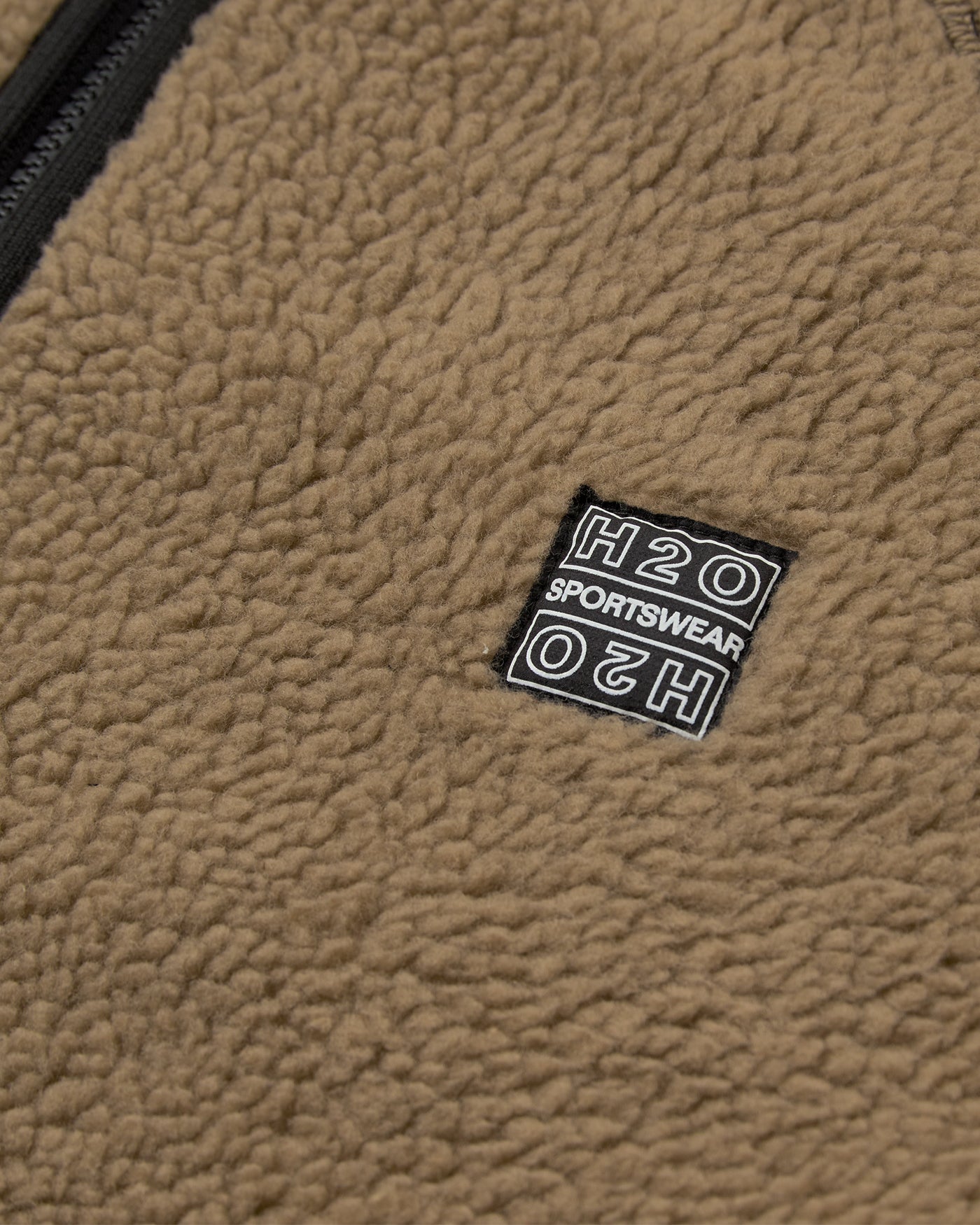 H2O Basic Langli Pile Jakke Jacket 3586 Oak