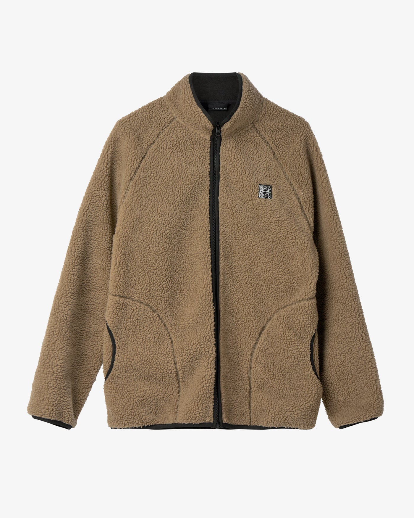 H2O Basic Langli Pile Jakke Jacket 3586 Oak