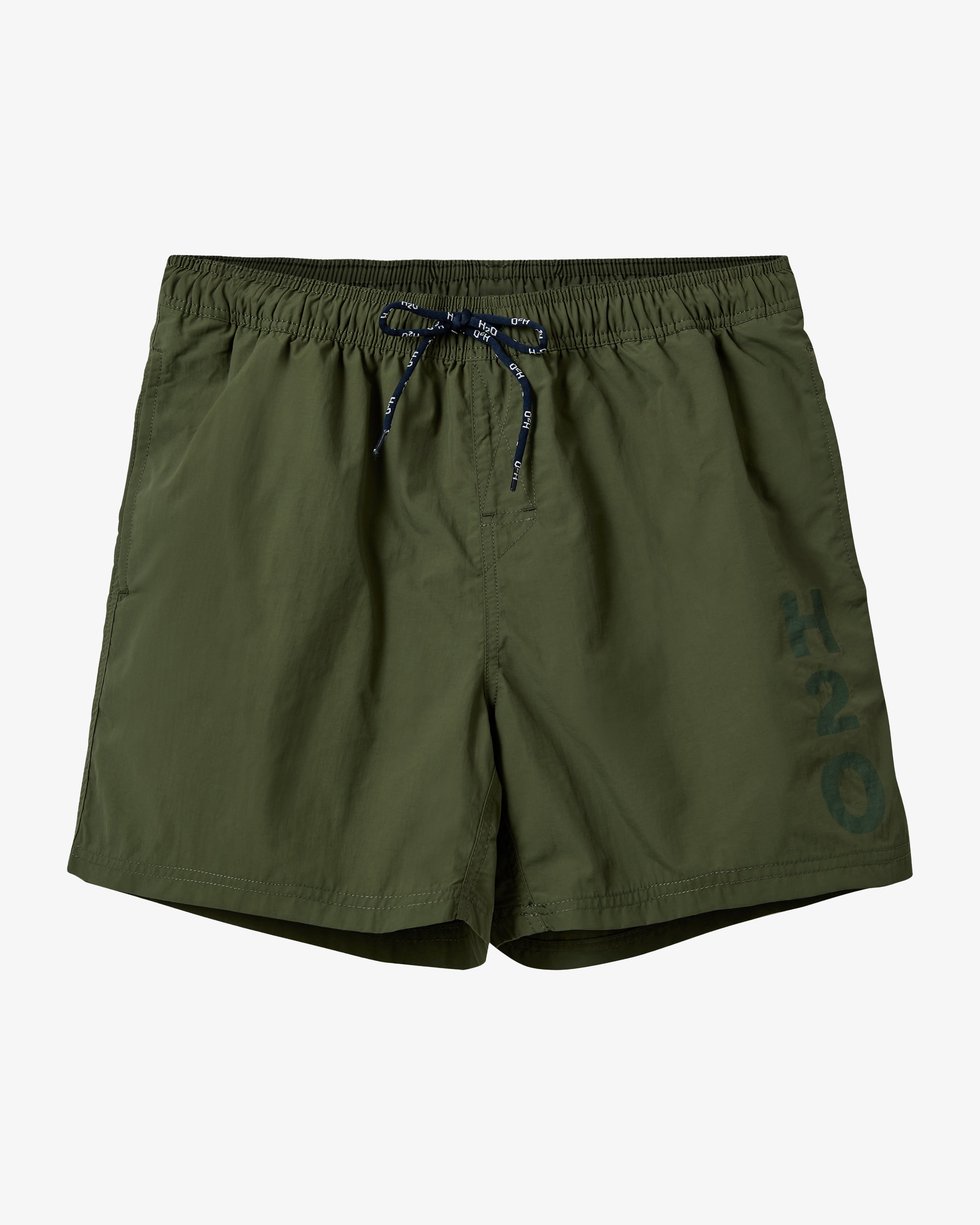 H2O Basic Leisure Logo Badeshorts Shorts 3020 Army