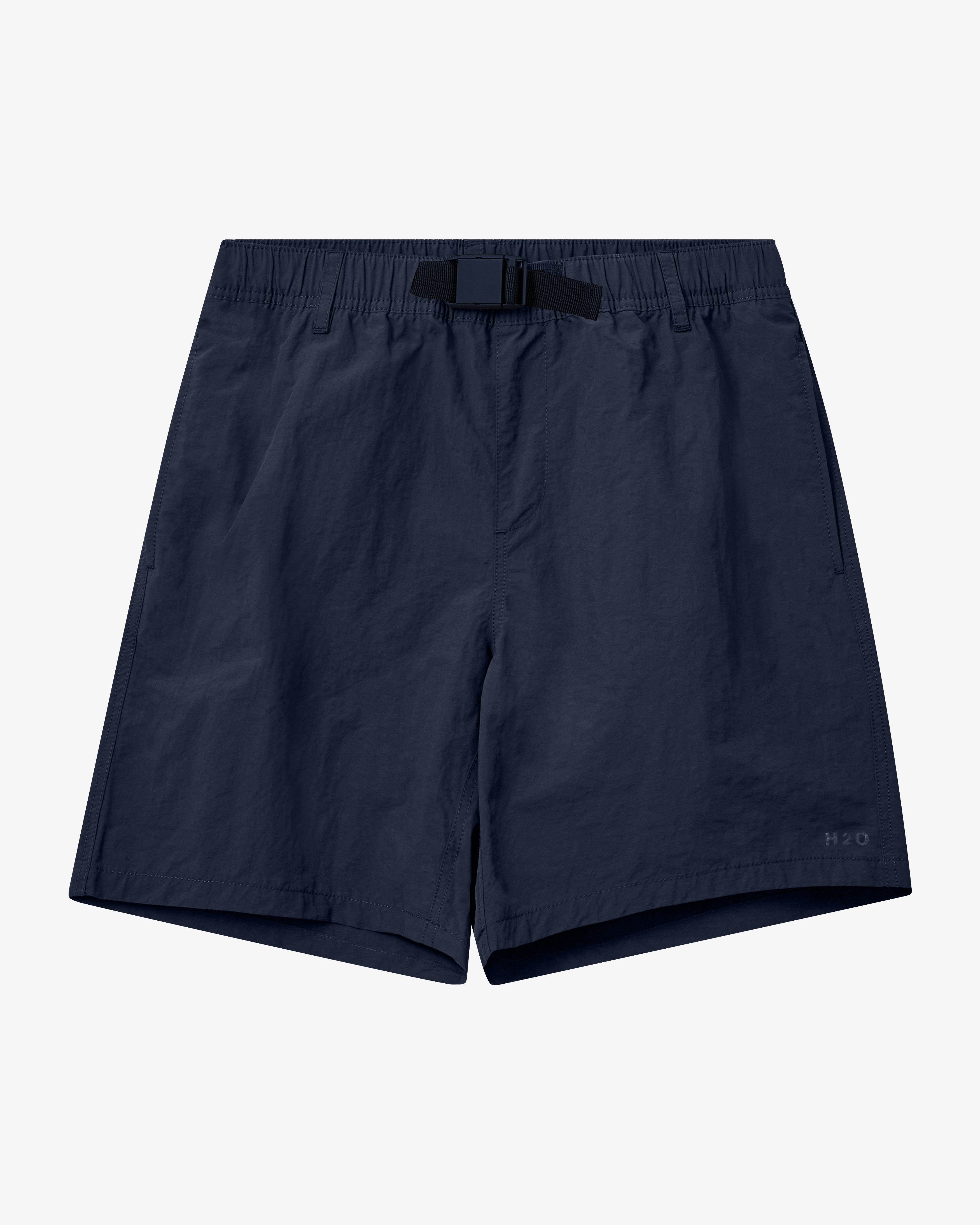 H2O Basic Leisure Belted Shorts Shorts 2500 Navy
