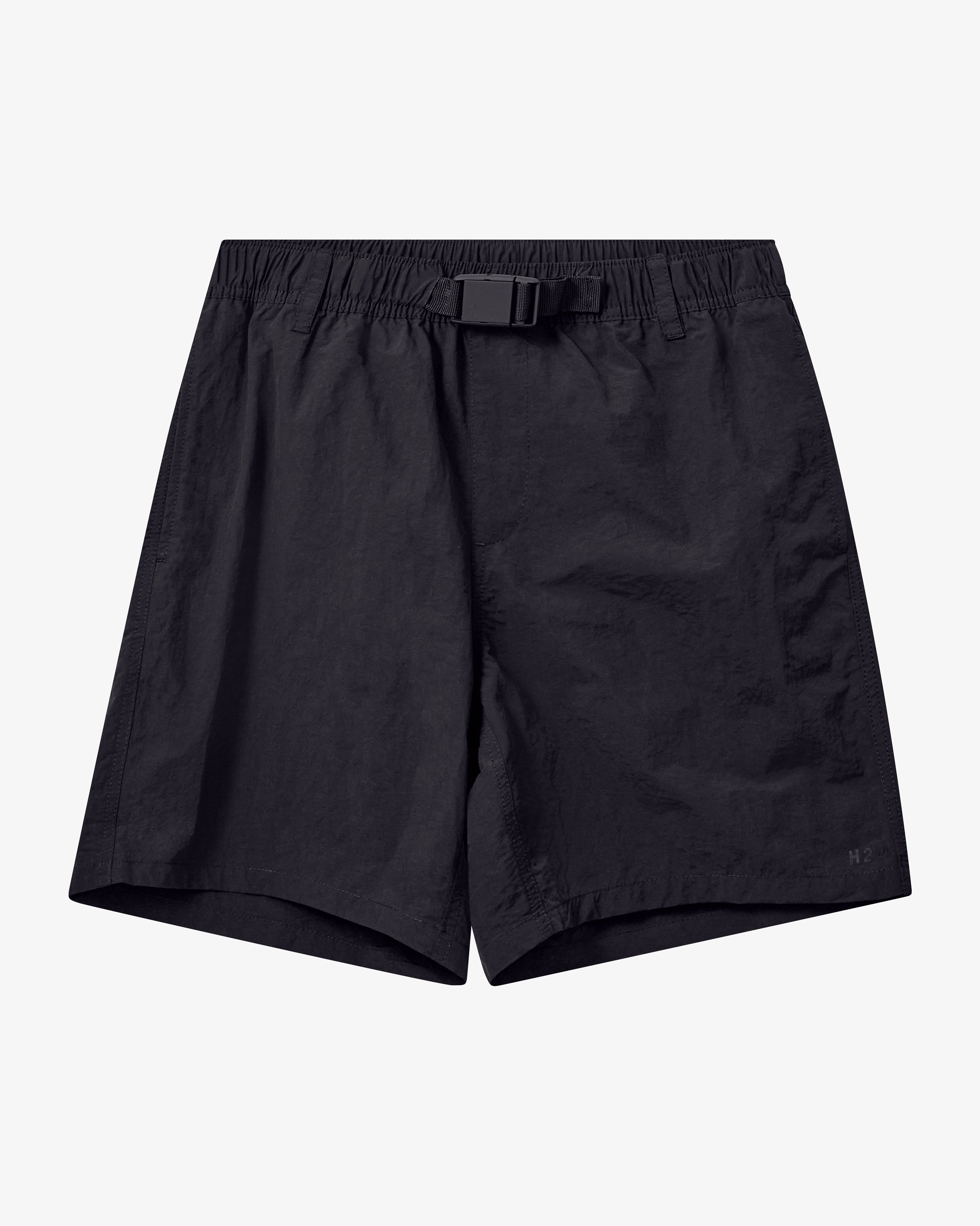 H2O Basic Leisure Belted Shorts Shorts 3500 Black