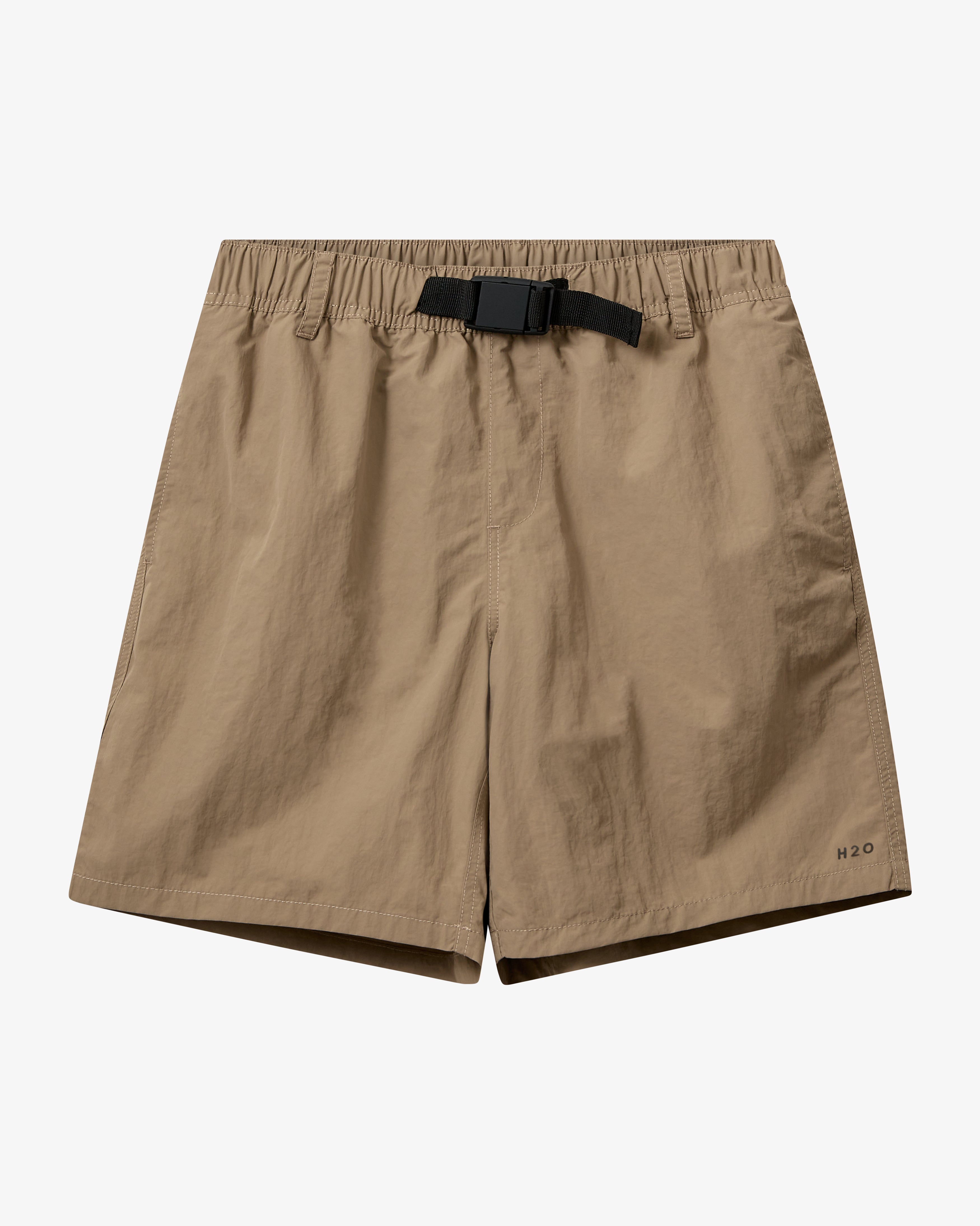 H2O Basic Leisure Belted Shorts Shorts 3562 Khaki