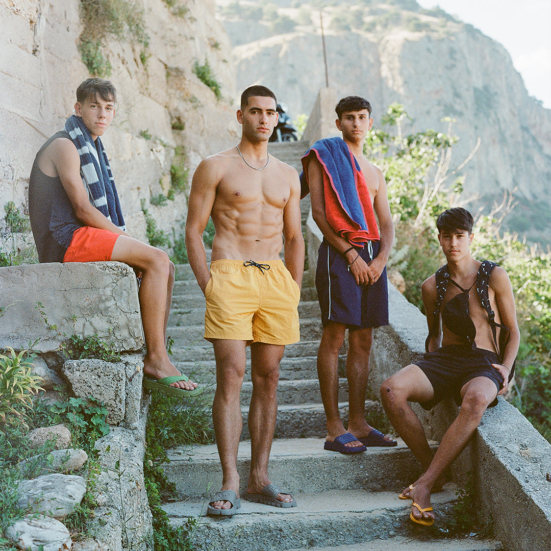 H2O Basic Leisure Logo Badeshorts Shorts 2049 Apricot
