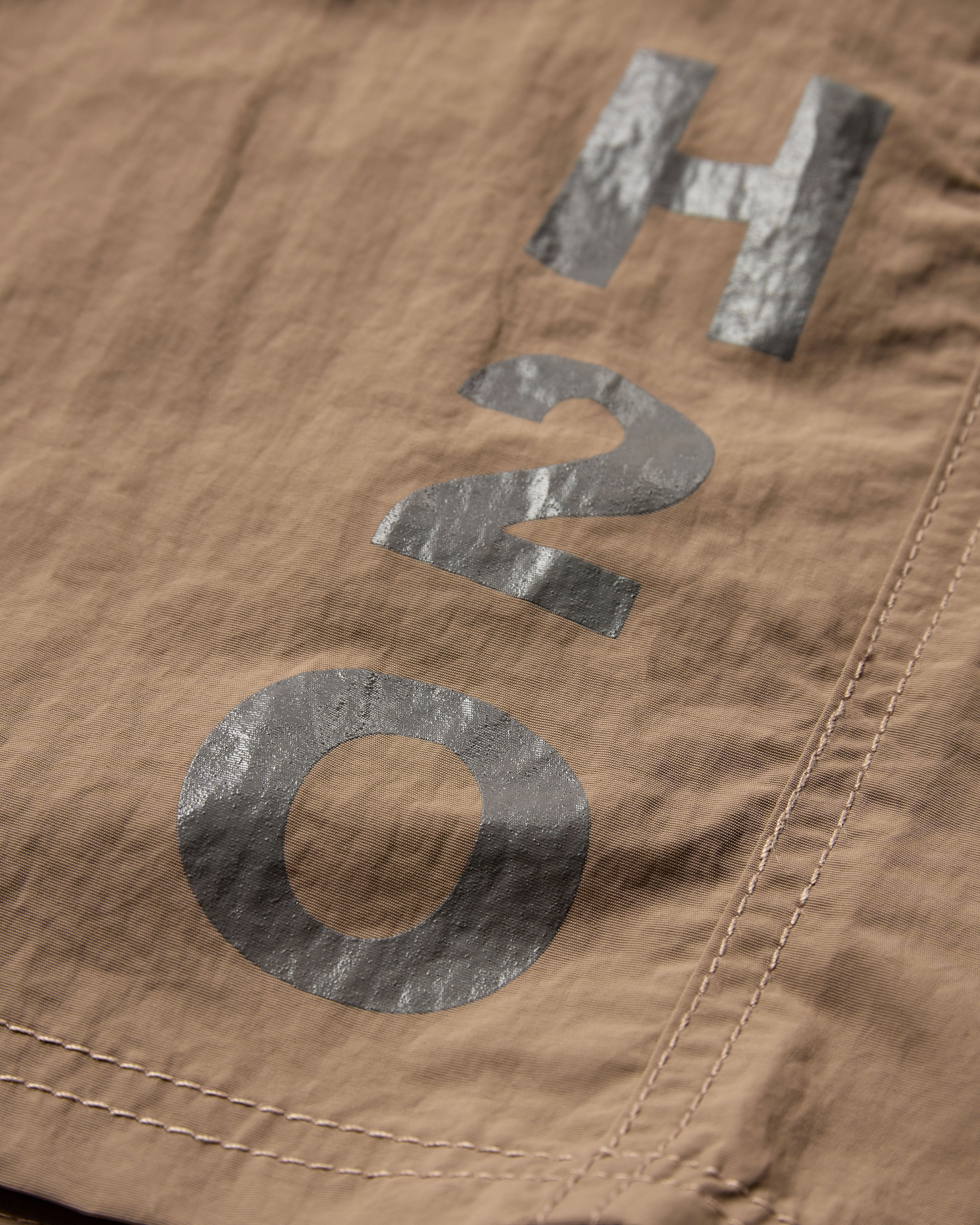 H2O Basic Leisure Logo Badeshorts Shorts 3562 Khaki