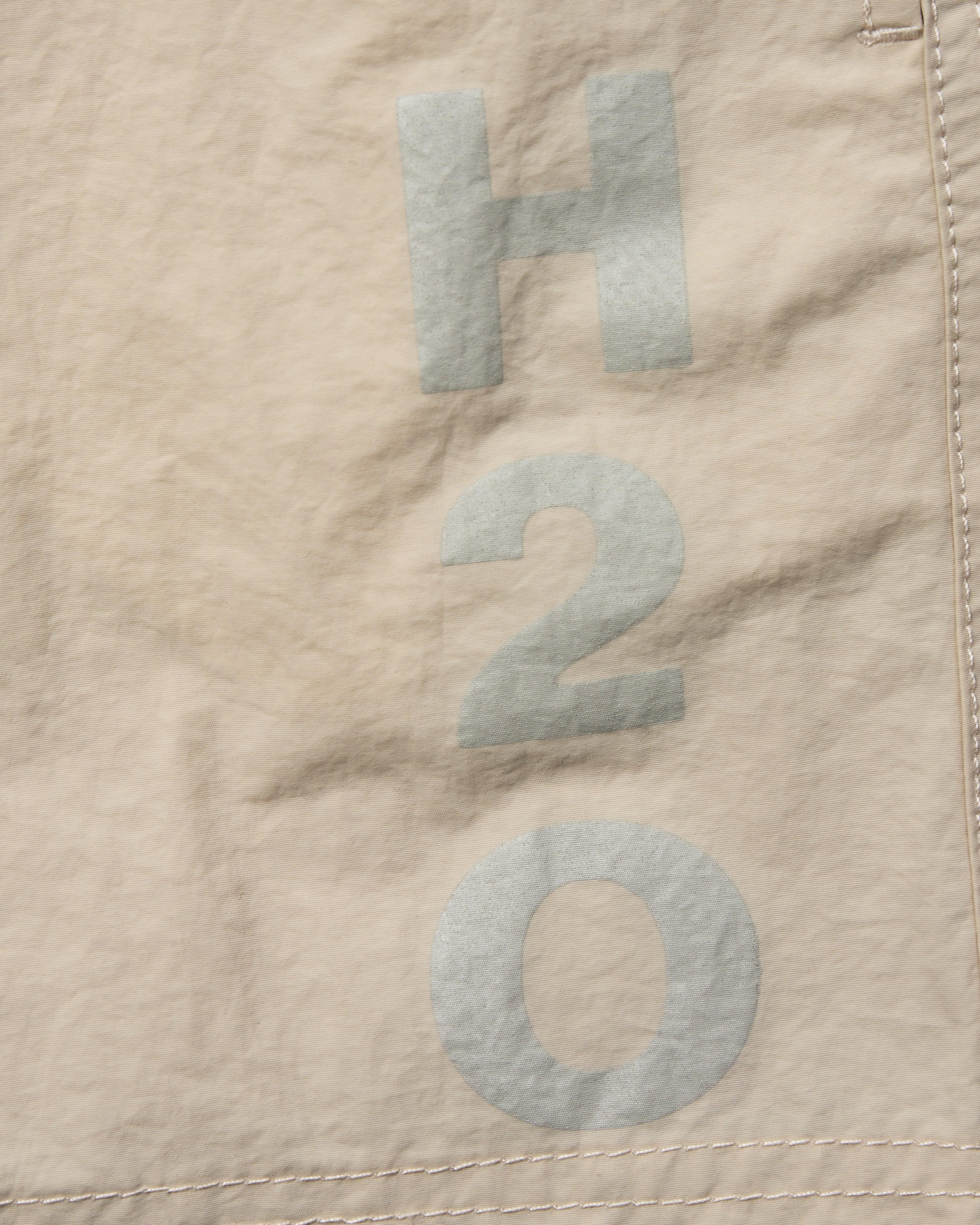 H2O Basic Leisure Logo Badeshorts Shorts 3575 Beige