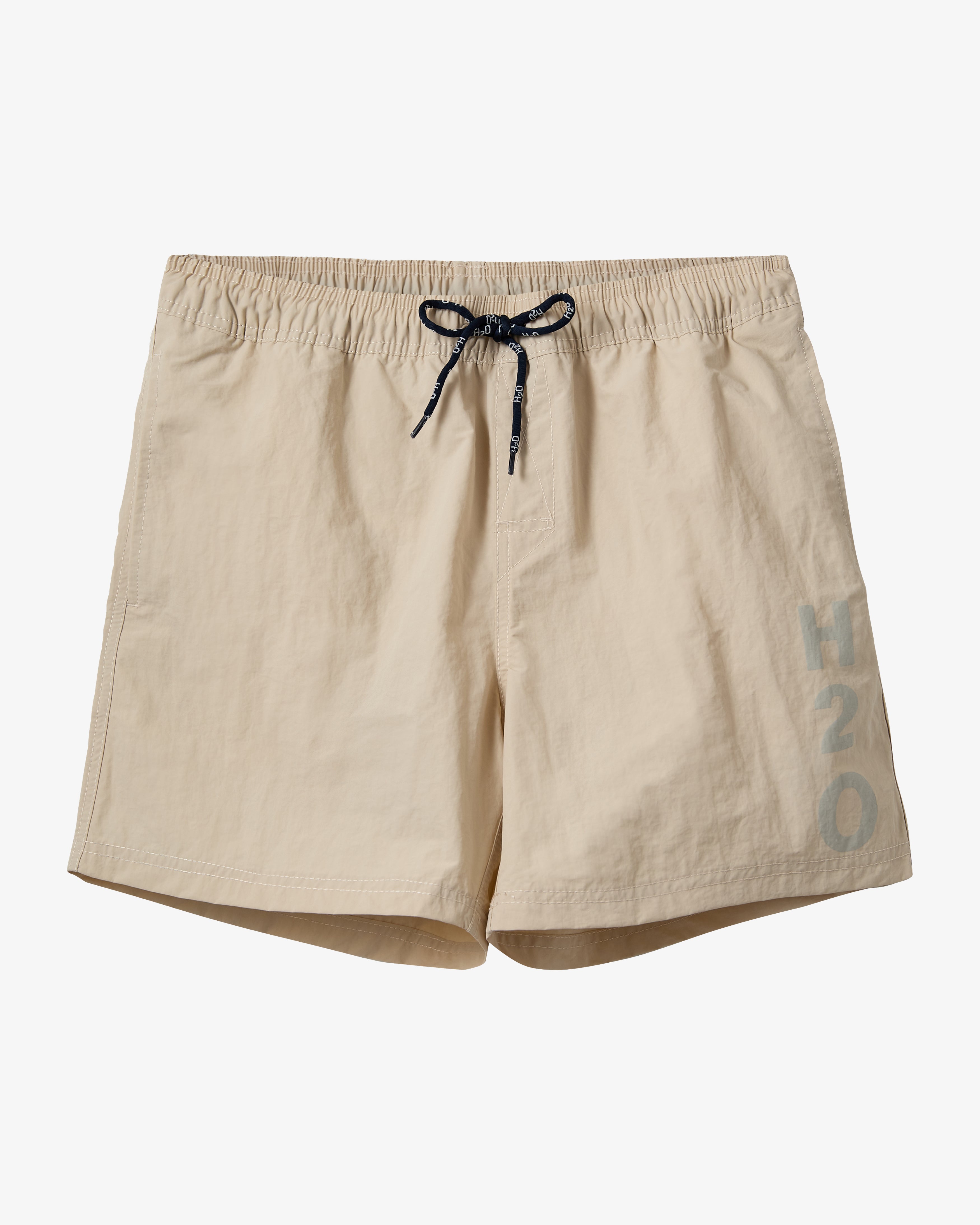 H2O Basic Leisure Logo Badeshorts Shorts 3575 Beige