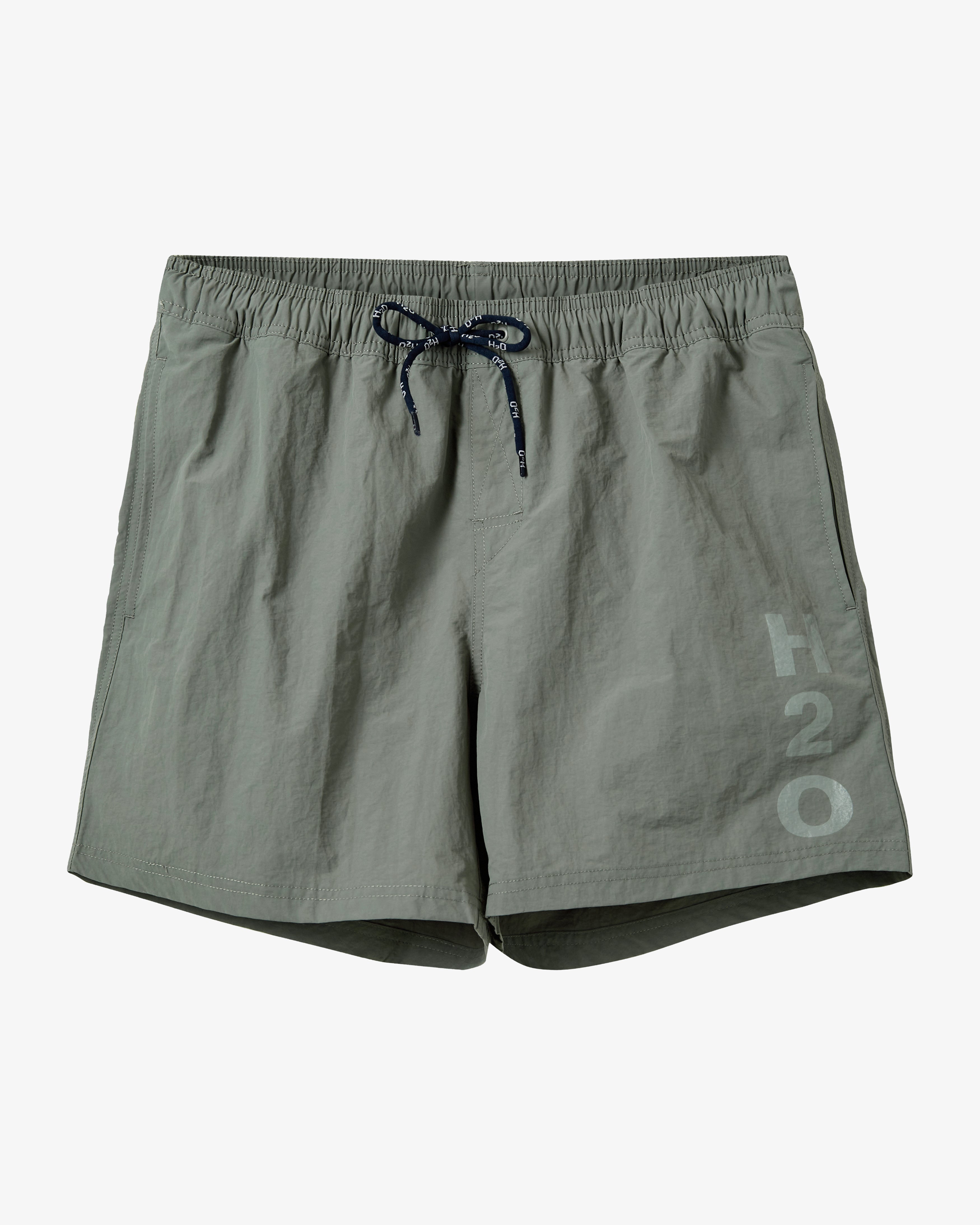H2O Basic Leisure Logo Badeshorts Shorts 3615 Dark Grey