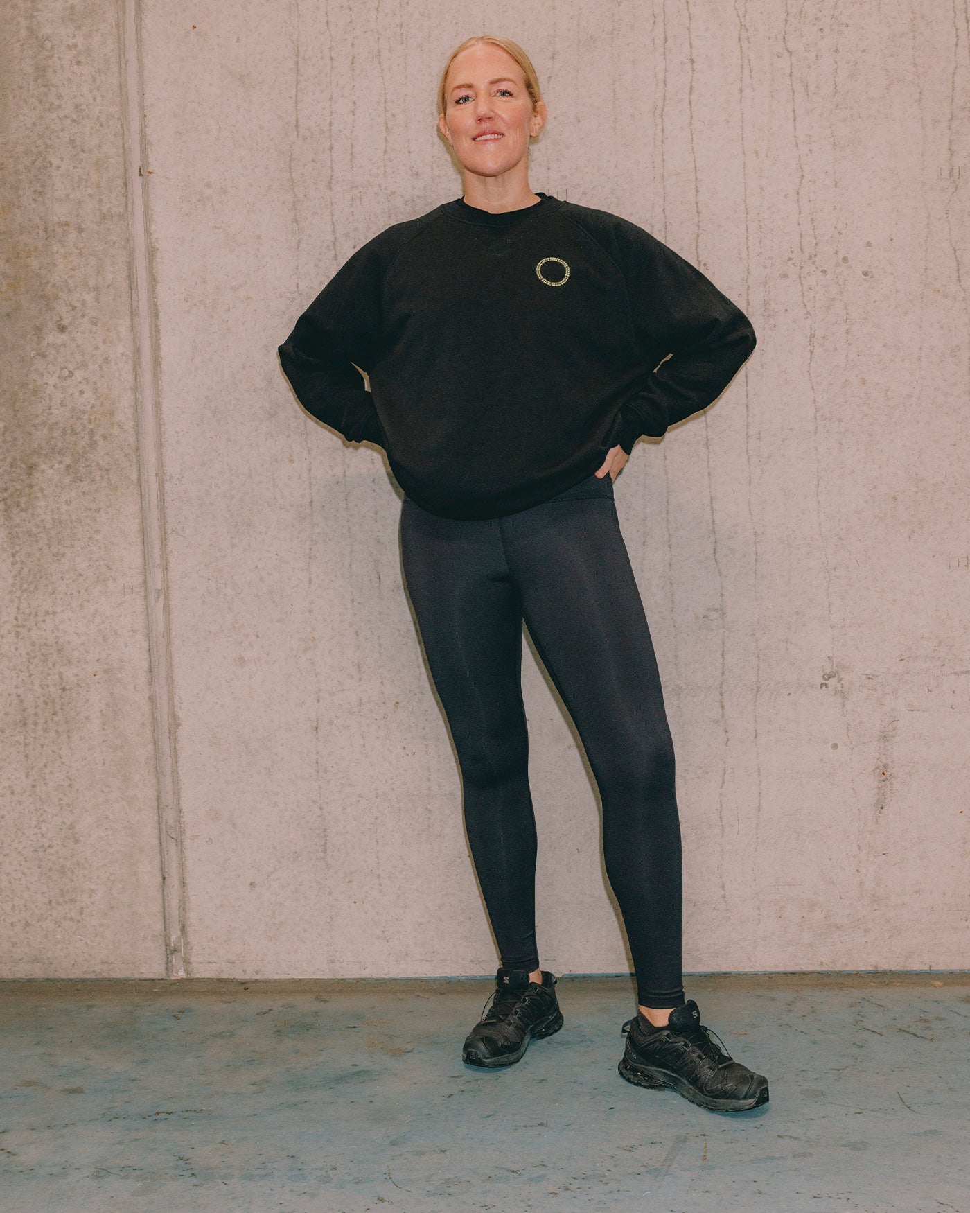 H2O Basic MKH2O Core Flex Sweat Sweatshirt 3500 Black