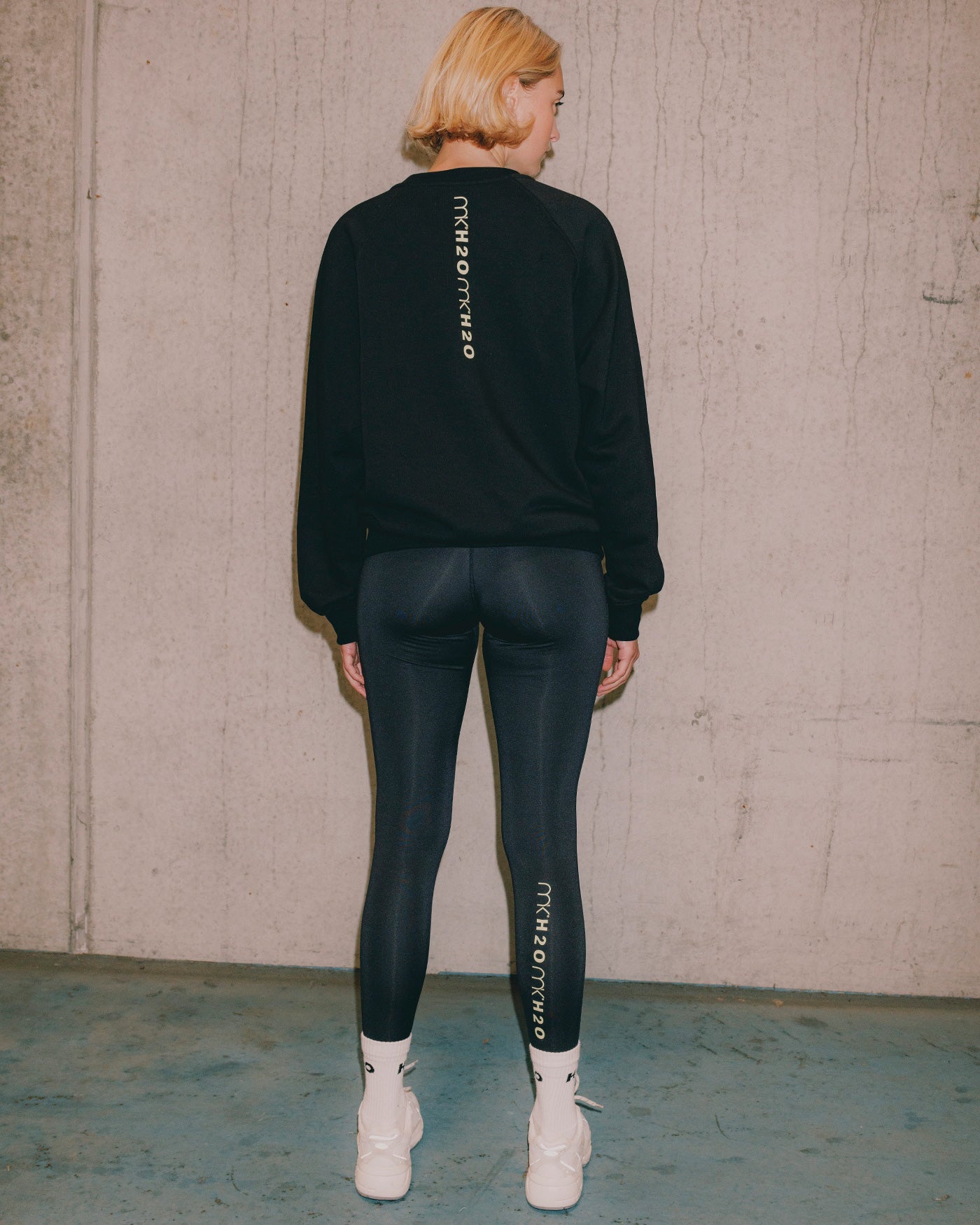 H2O Basic MKH2O Core Flex Sweat Sweatshirt 3500 Black