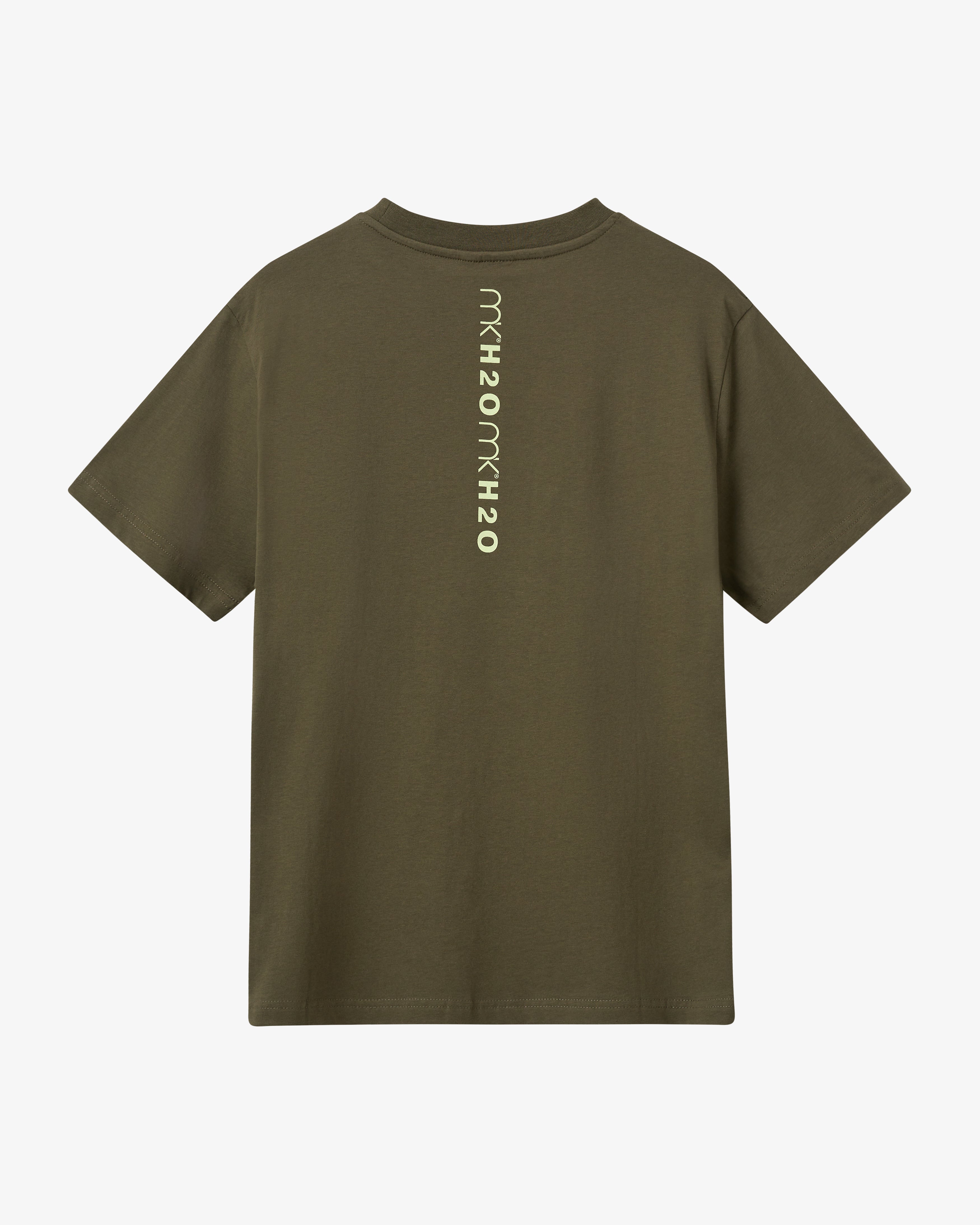 H2O Basic MKH2O Core Flex Tee T-Shirt 3027 Forest Army