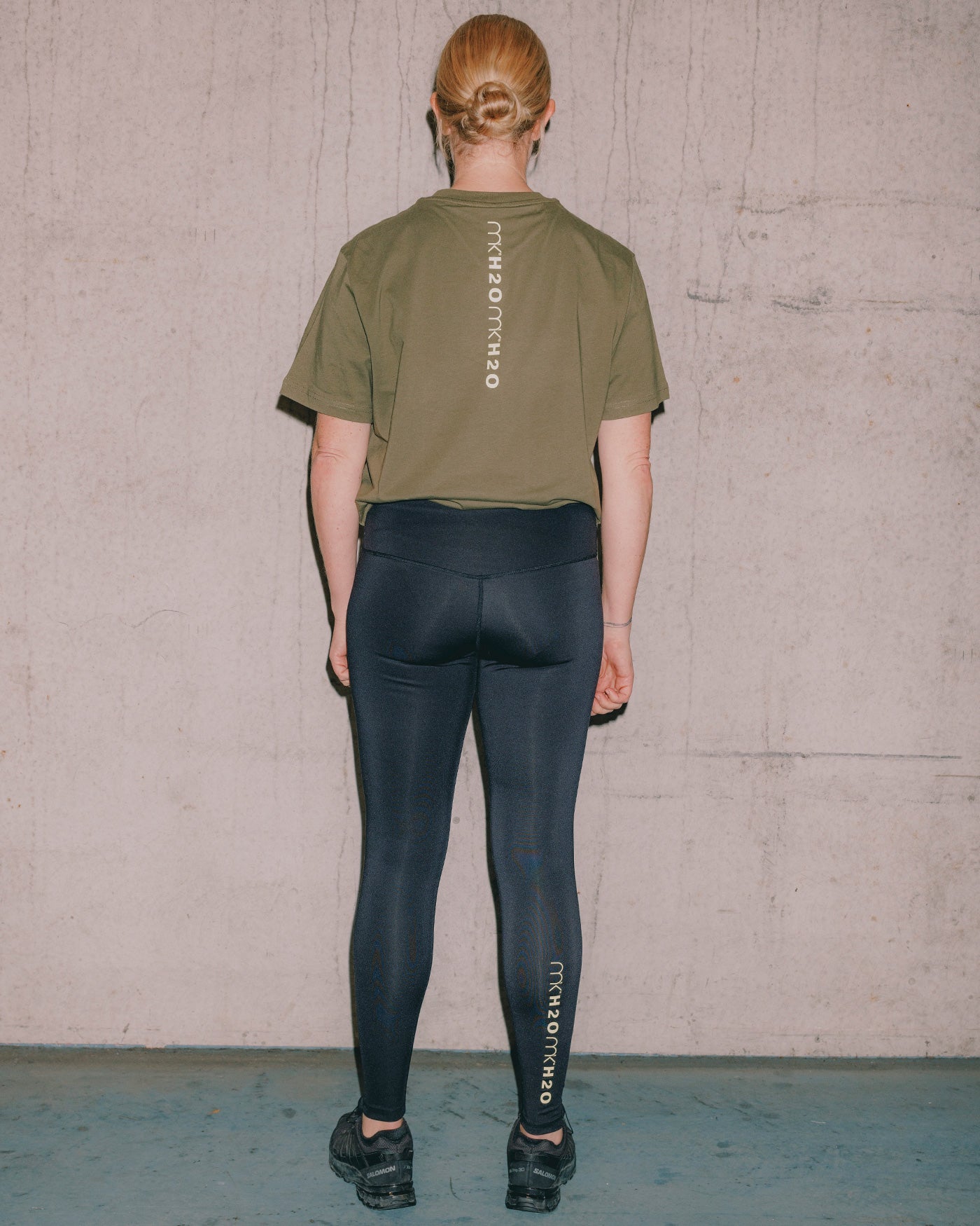 H2O Basic MKH2O Core Flex Tee T-Shirt 3027 Forest Army